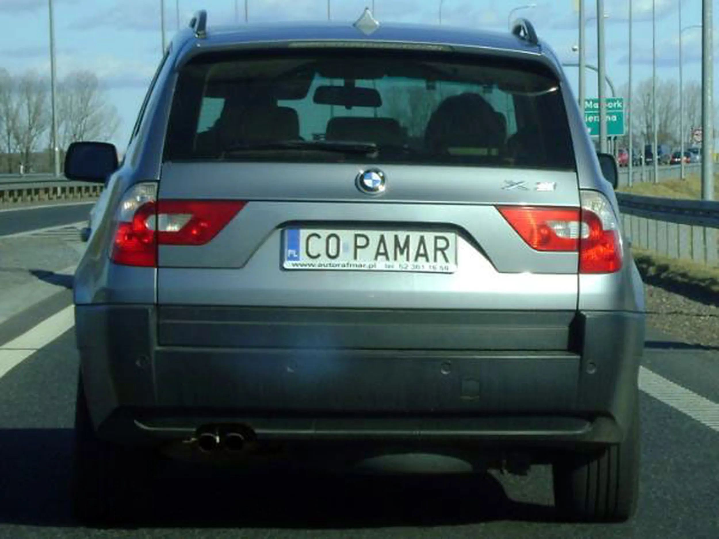 Fajny numer, blacha C0 PAMAR