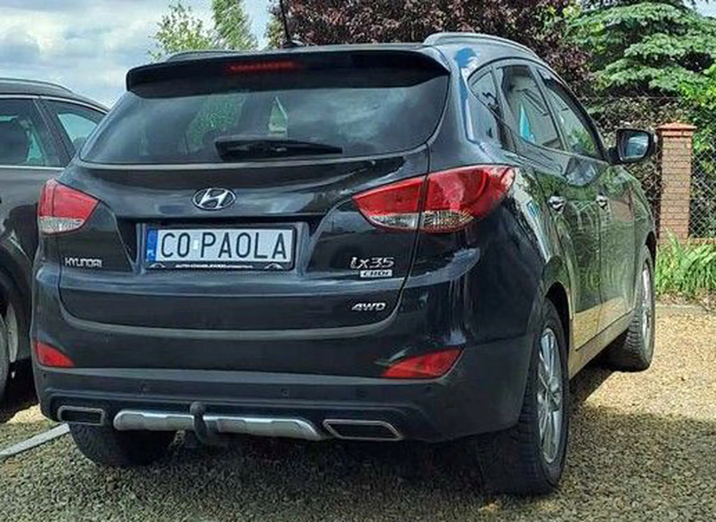 Fajny numer, blacha C0 PAOLA