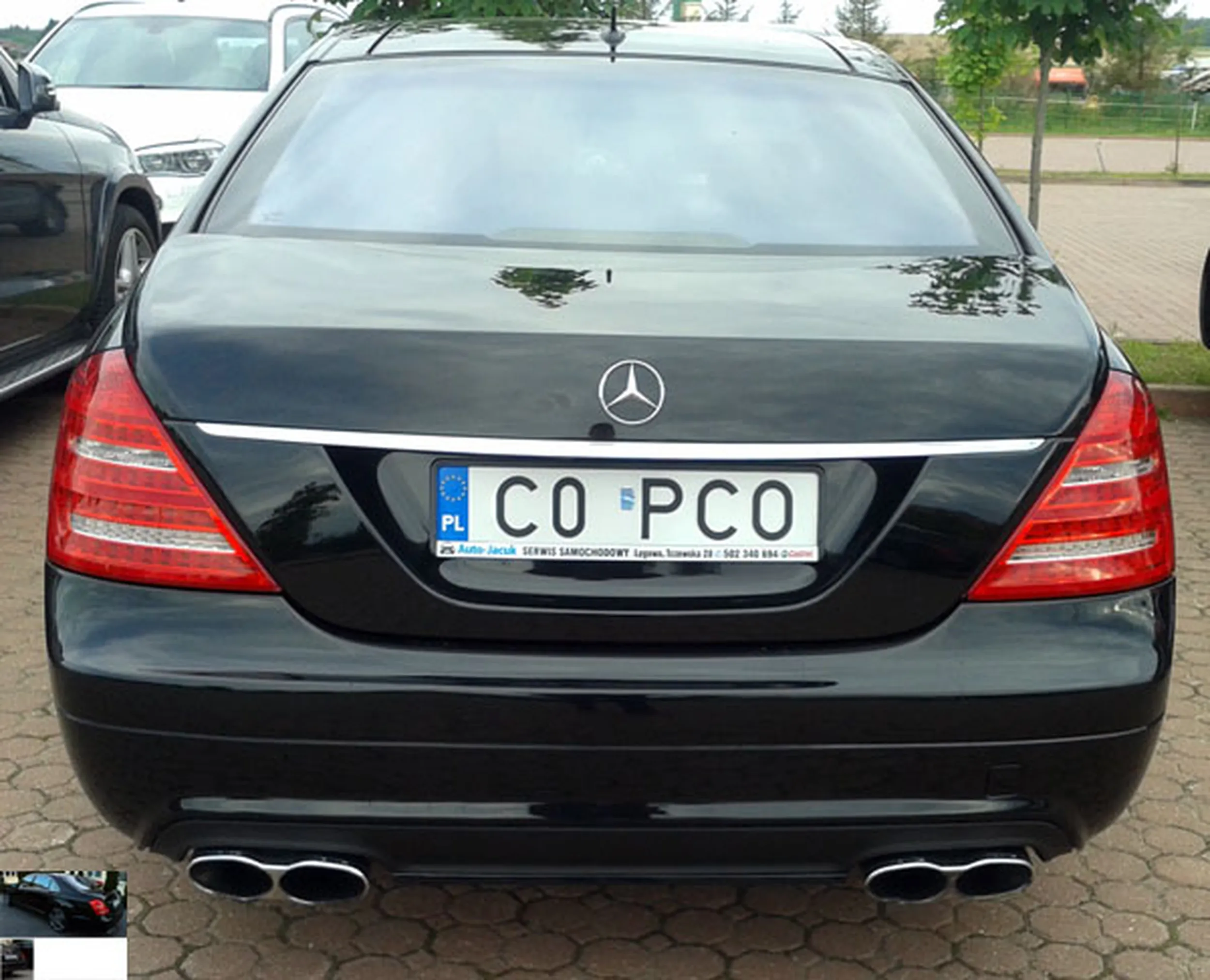 Fajny numer, blacha C0 PCO