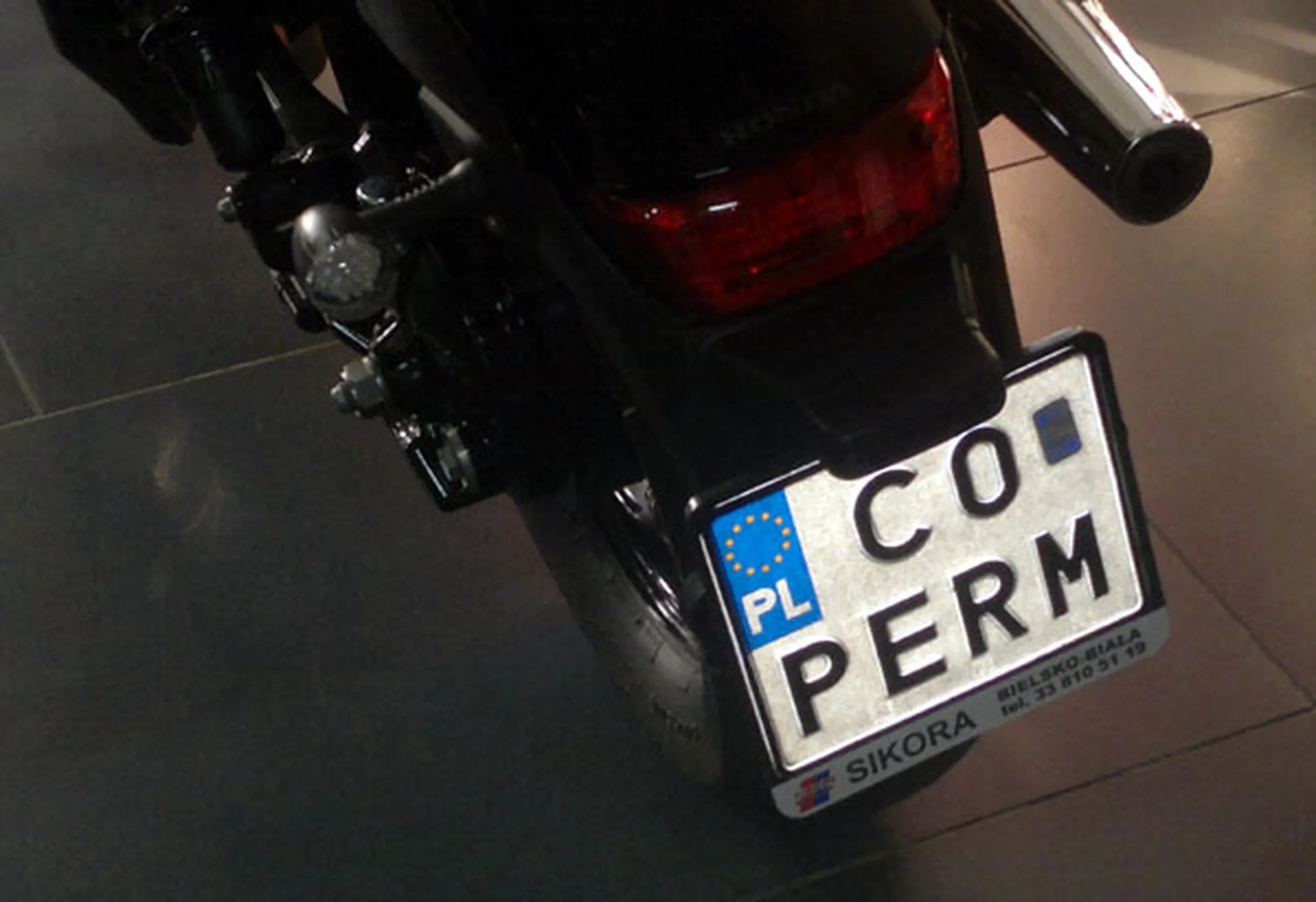 Fajny numer, blacha C0 PERM