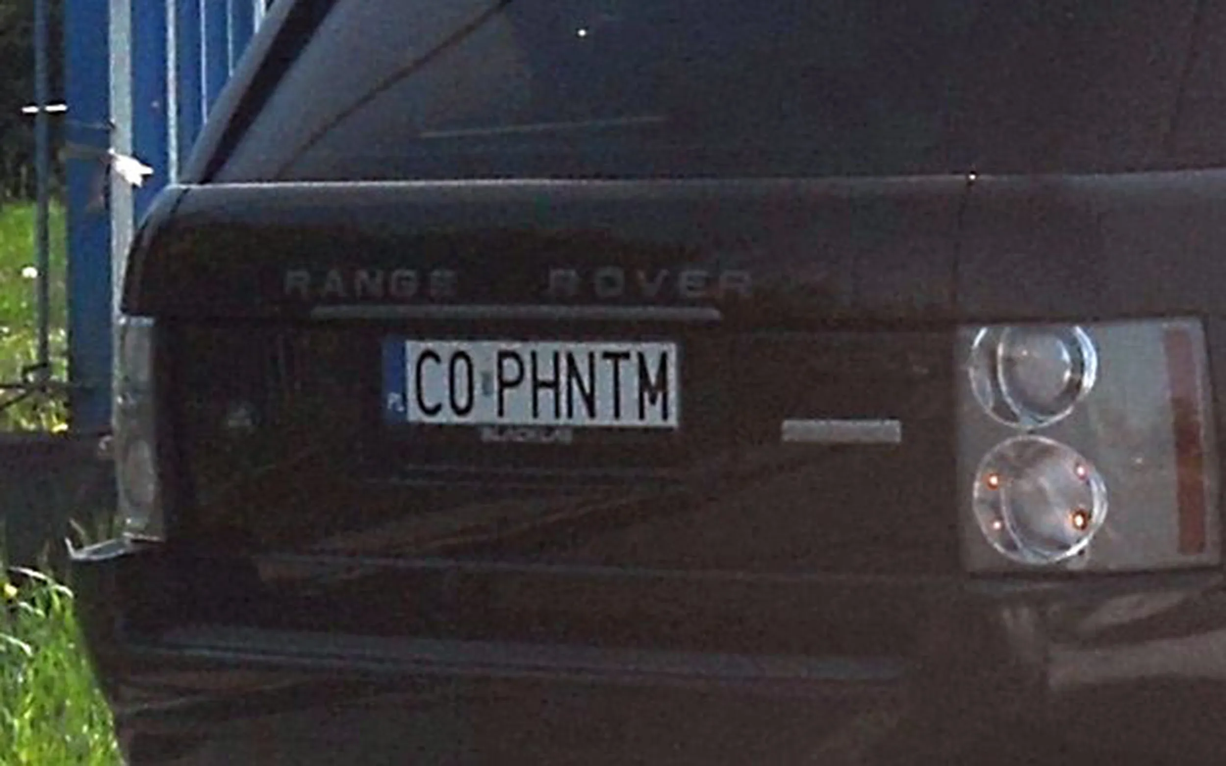 Fajny numer, blacha C0 PHNTM