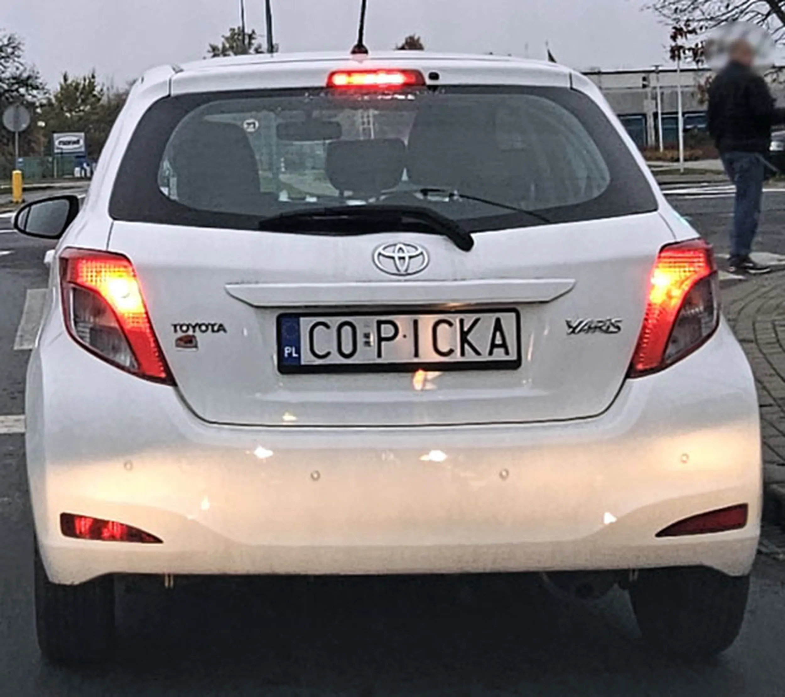 Fajny numer, blacha C0 PICKA