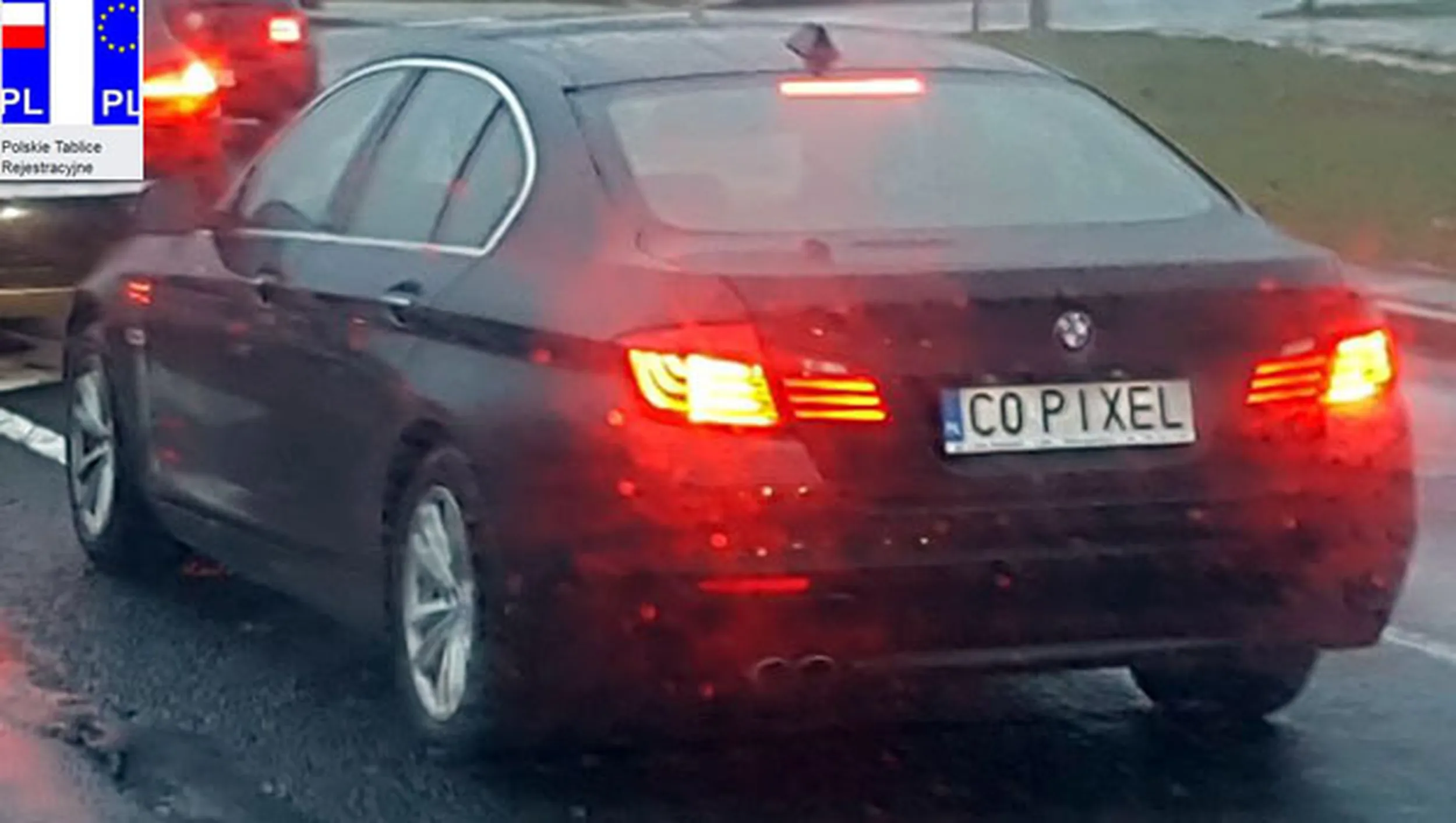 Fajny numer, blacha C0 PIXEL