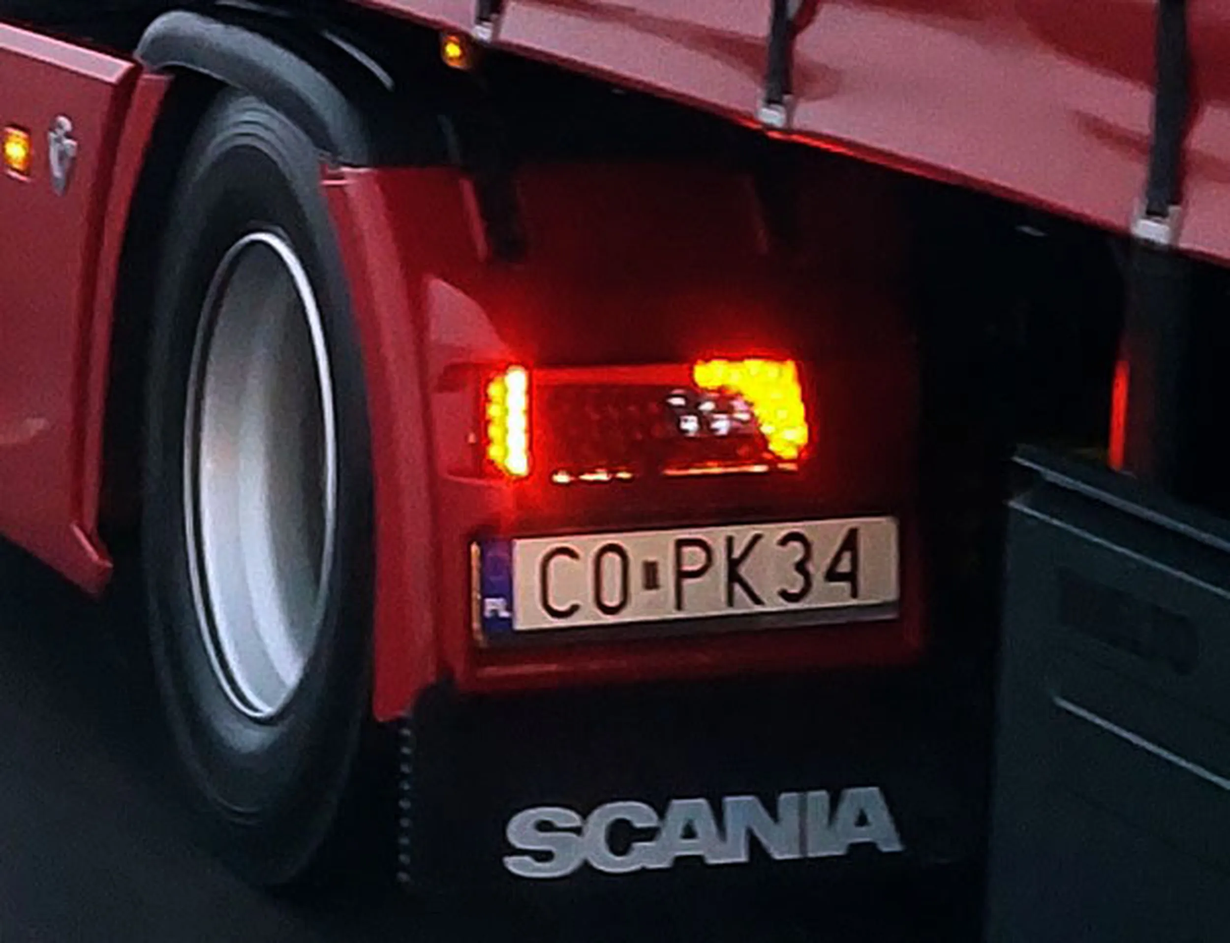 Fajny numer, blacha C0 PK34