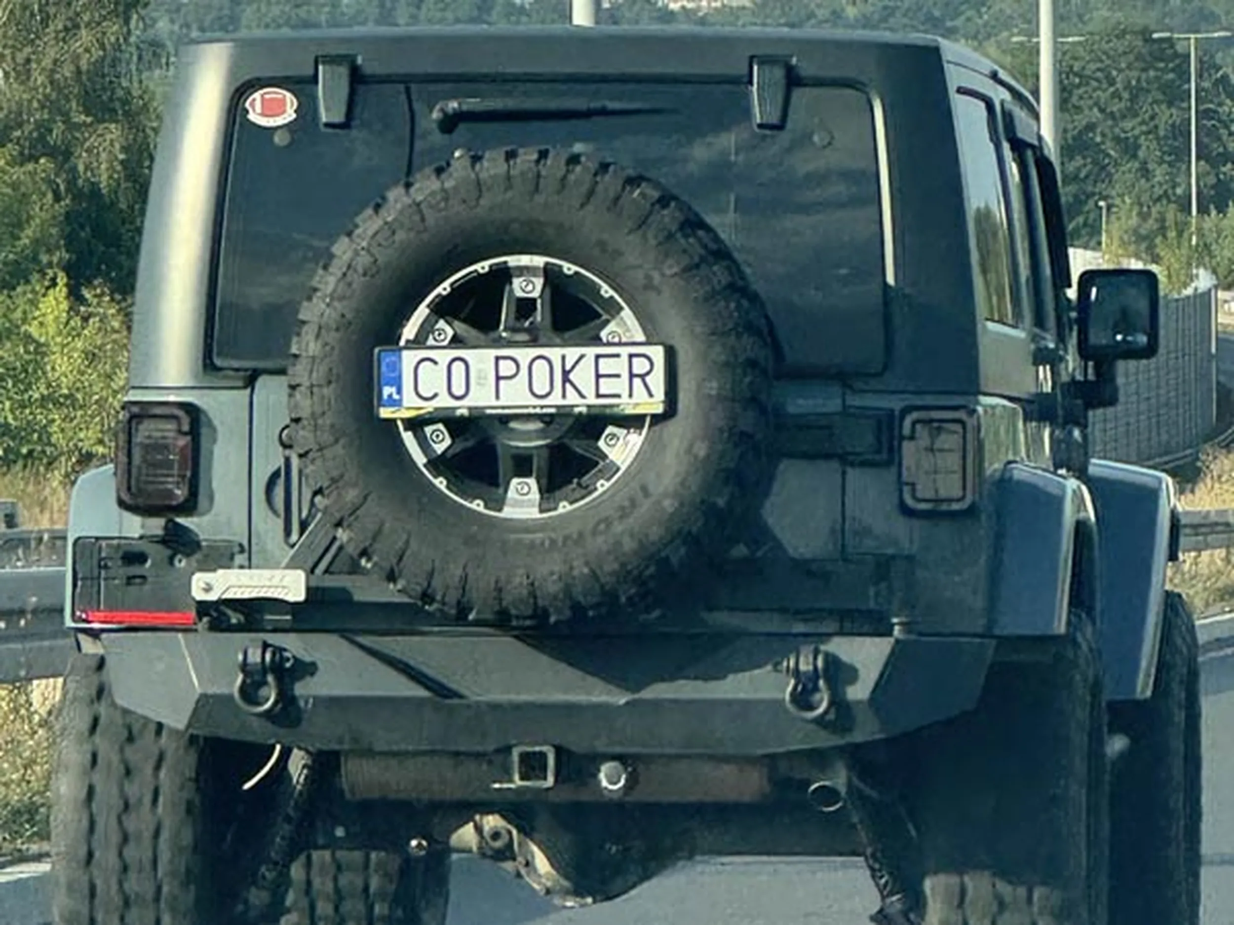 Fajny numer, blacha C0 POKER