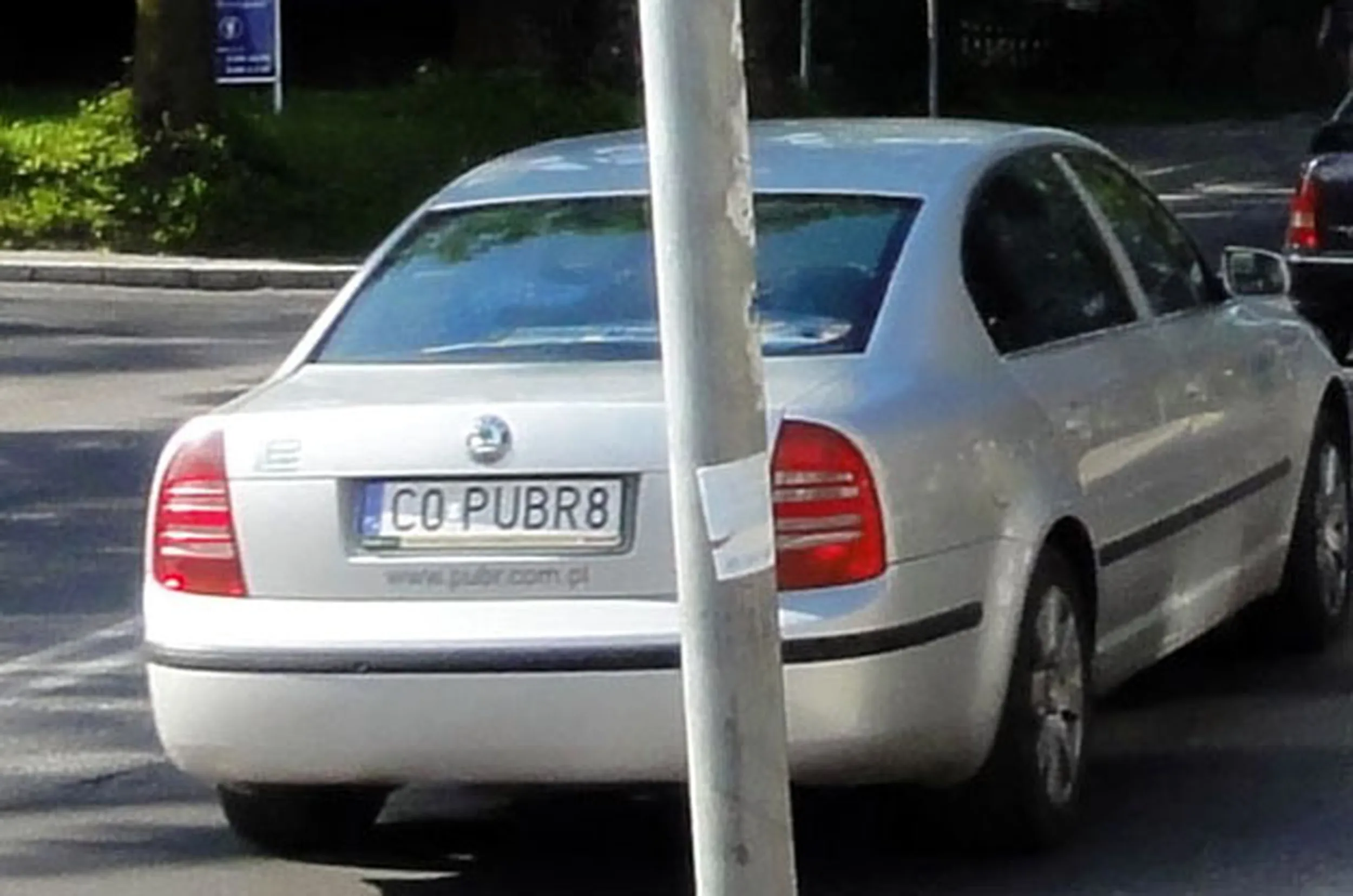 Fajny numer, blacha C0 PUBR8