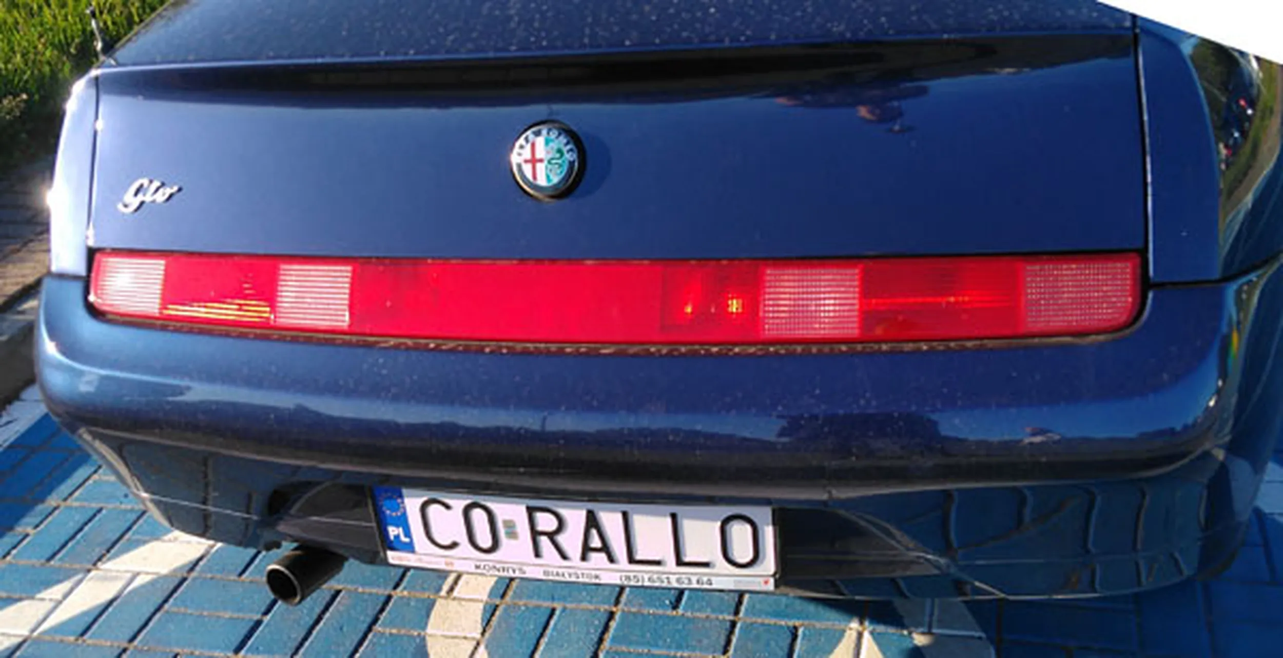 Fajny numer, blacha C0 RALLO