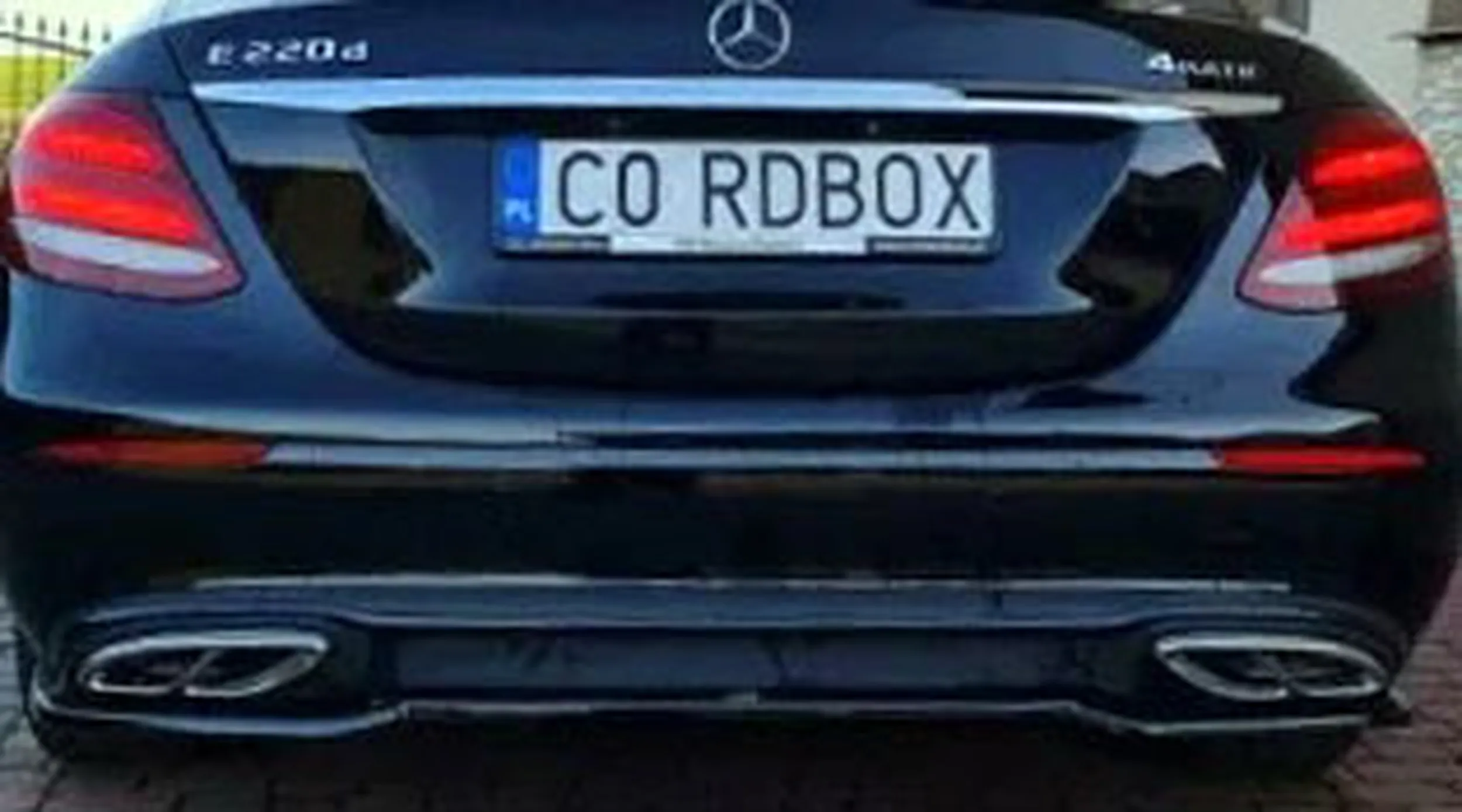 Fajny numer, blacha C0 RDBOX