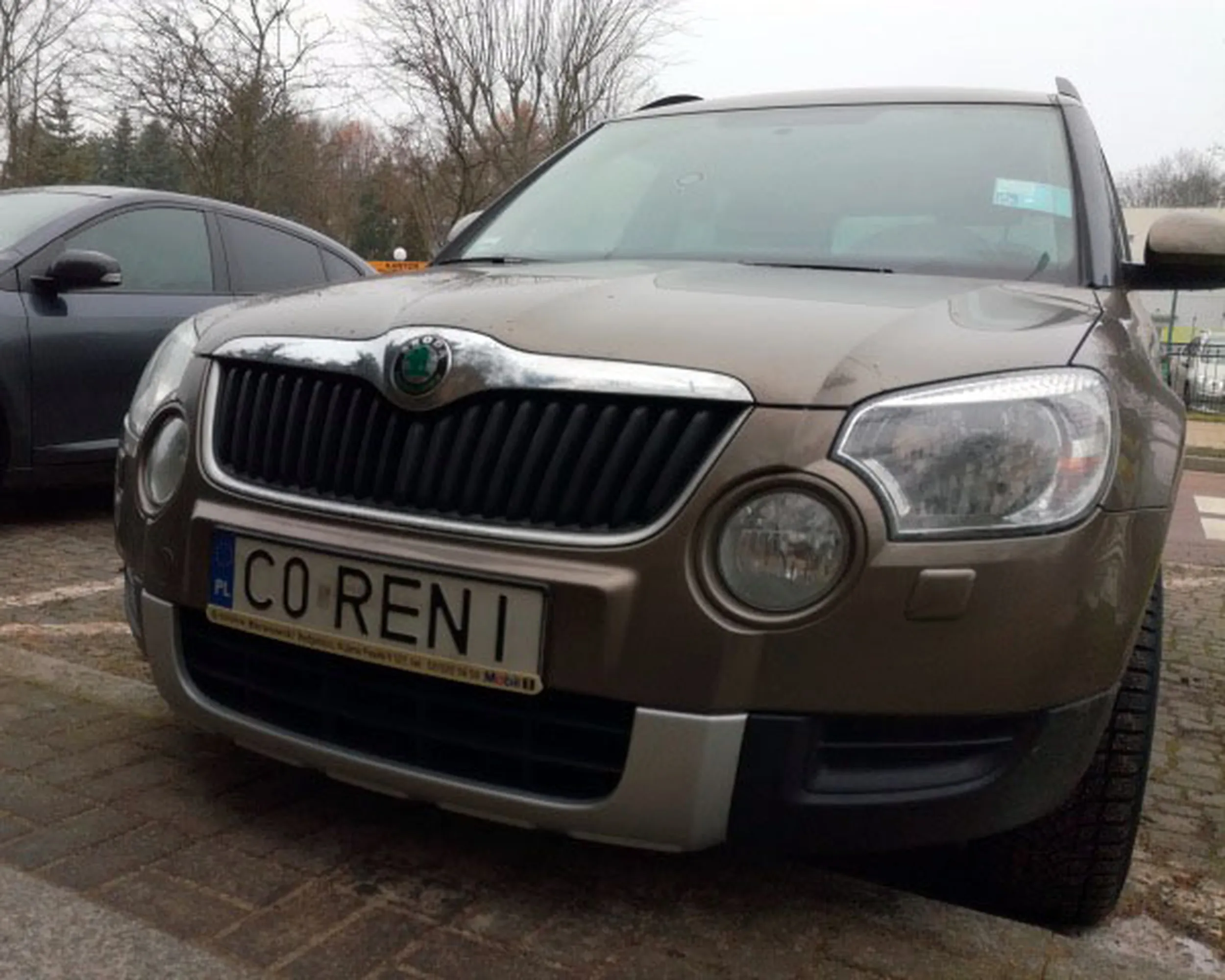 Fajny numer, blacha C0 RENI