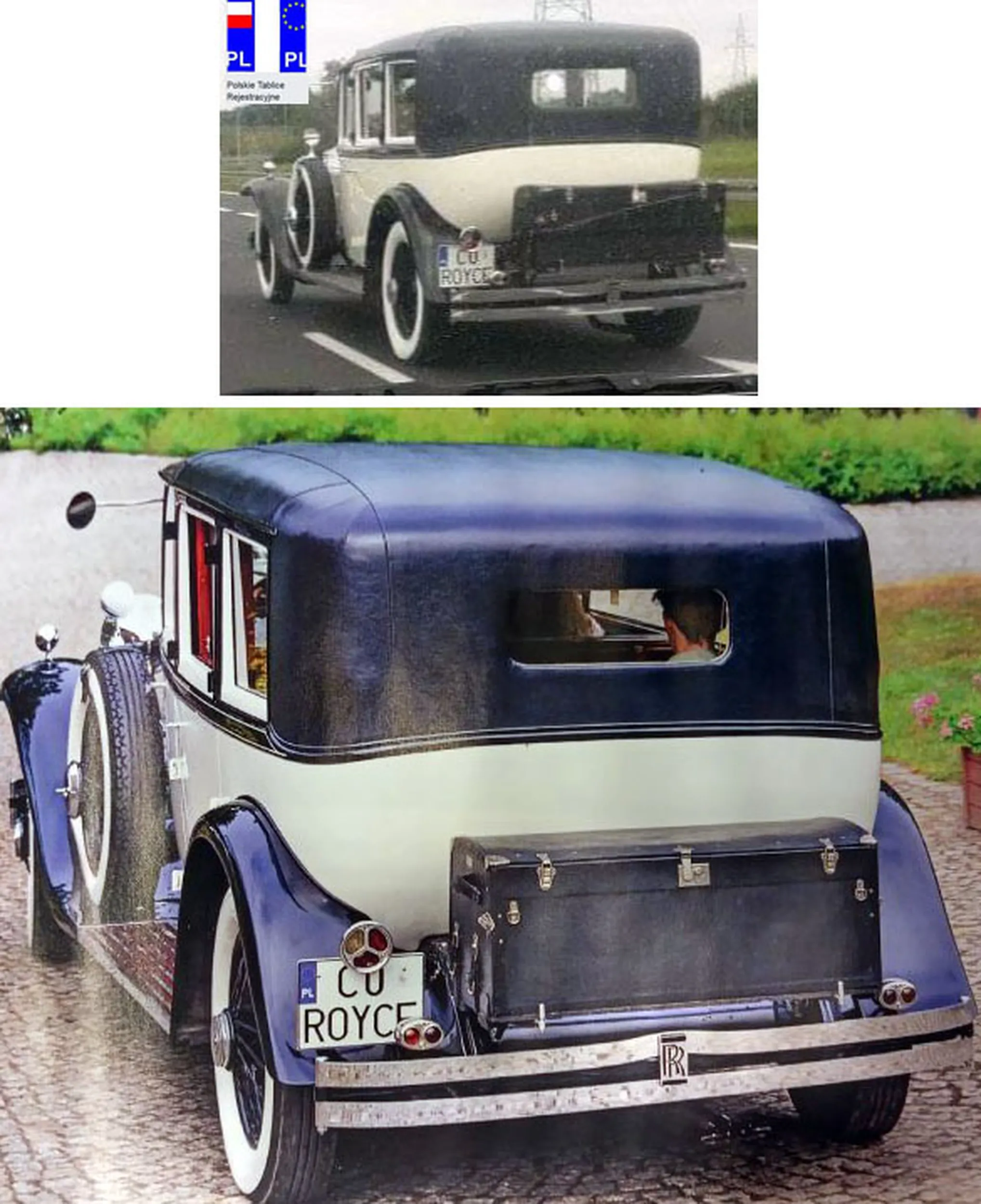 Fajny numer, blacha C0 ROYCE