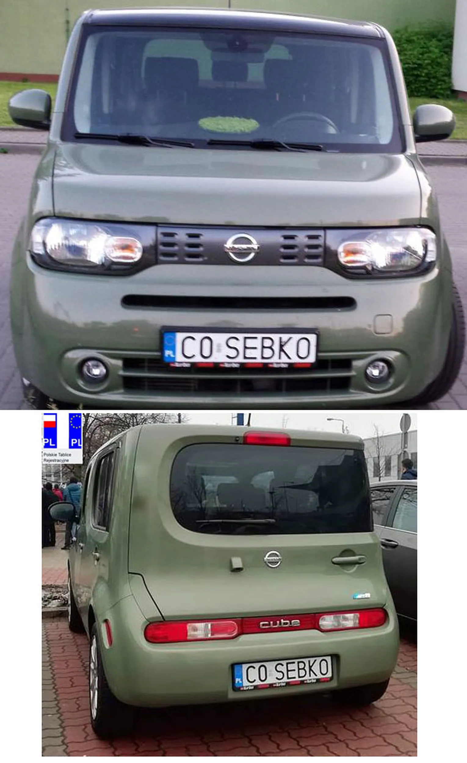 Fajny numer, blacha C0 SEBKO