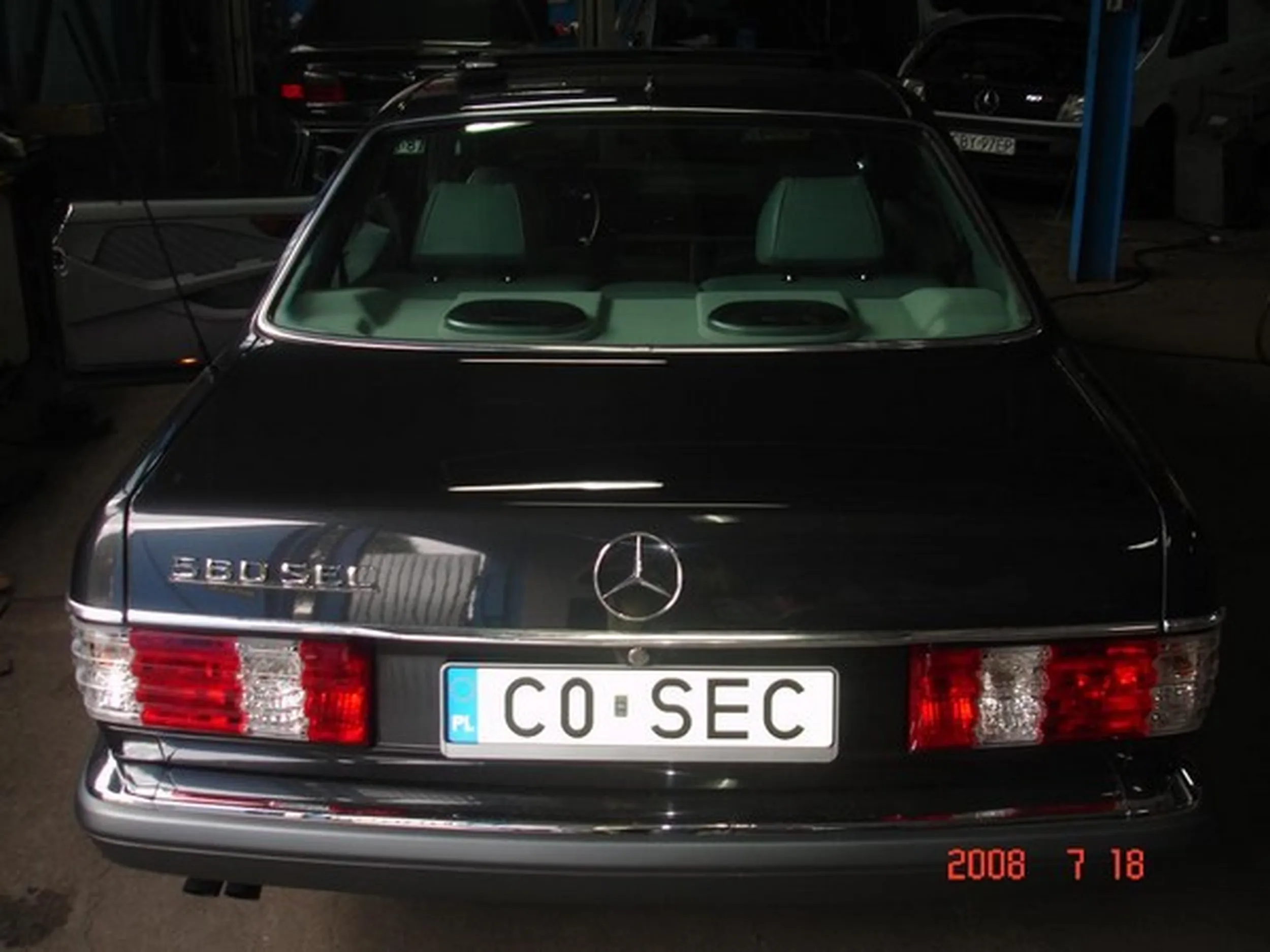 Fajny numer, blacha C0 SEC