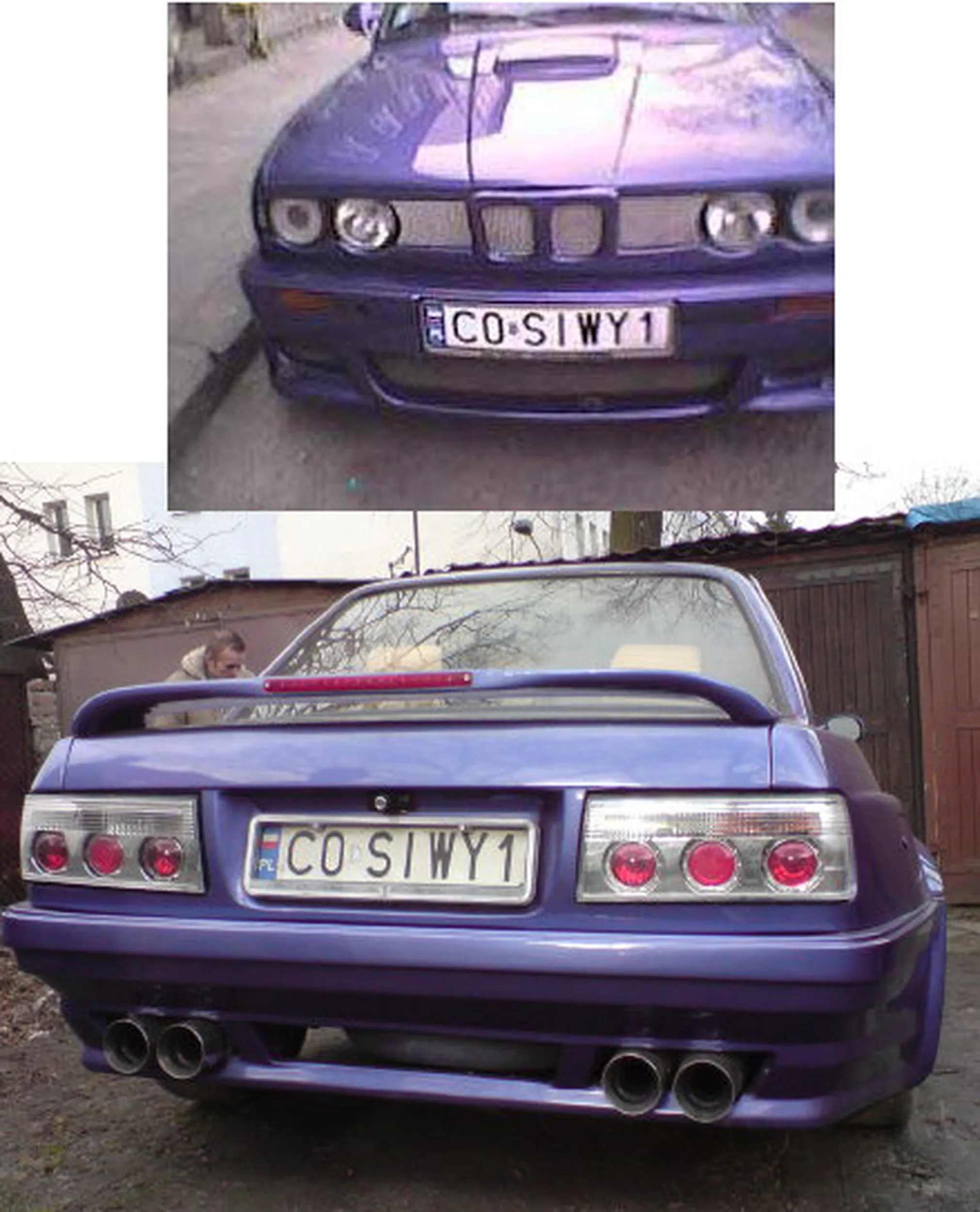 Fajny numer, blacha C0 SIWY1