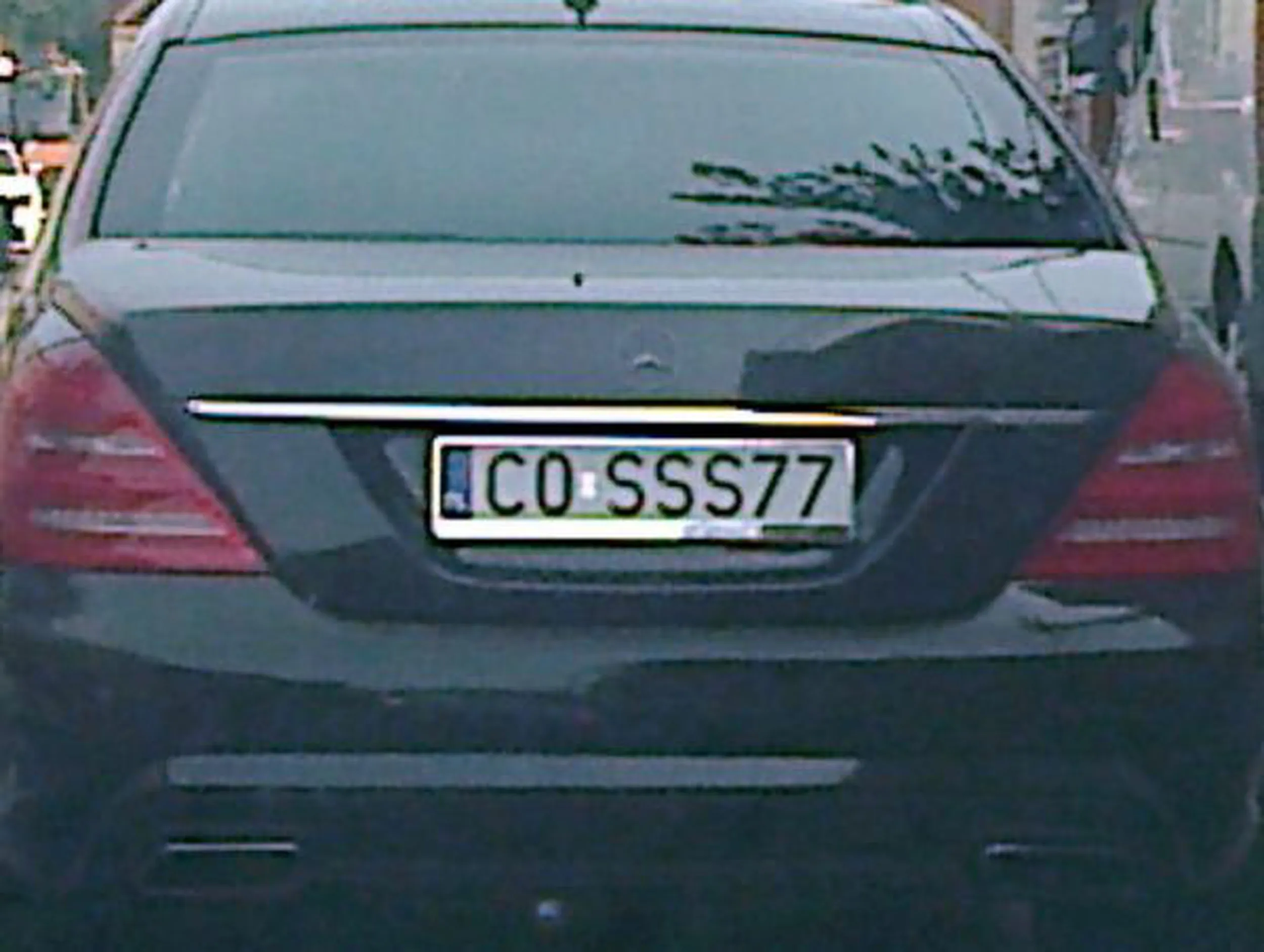 Fajny numer, blacha C0 SSS77