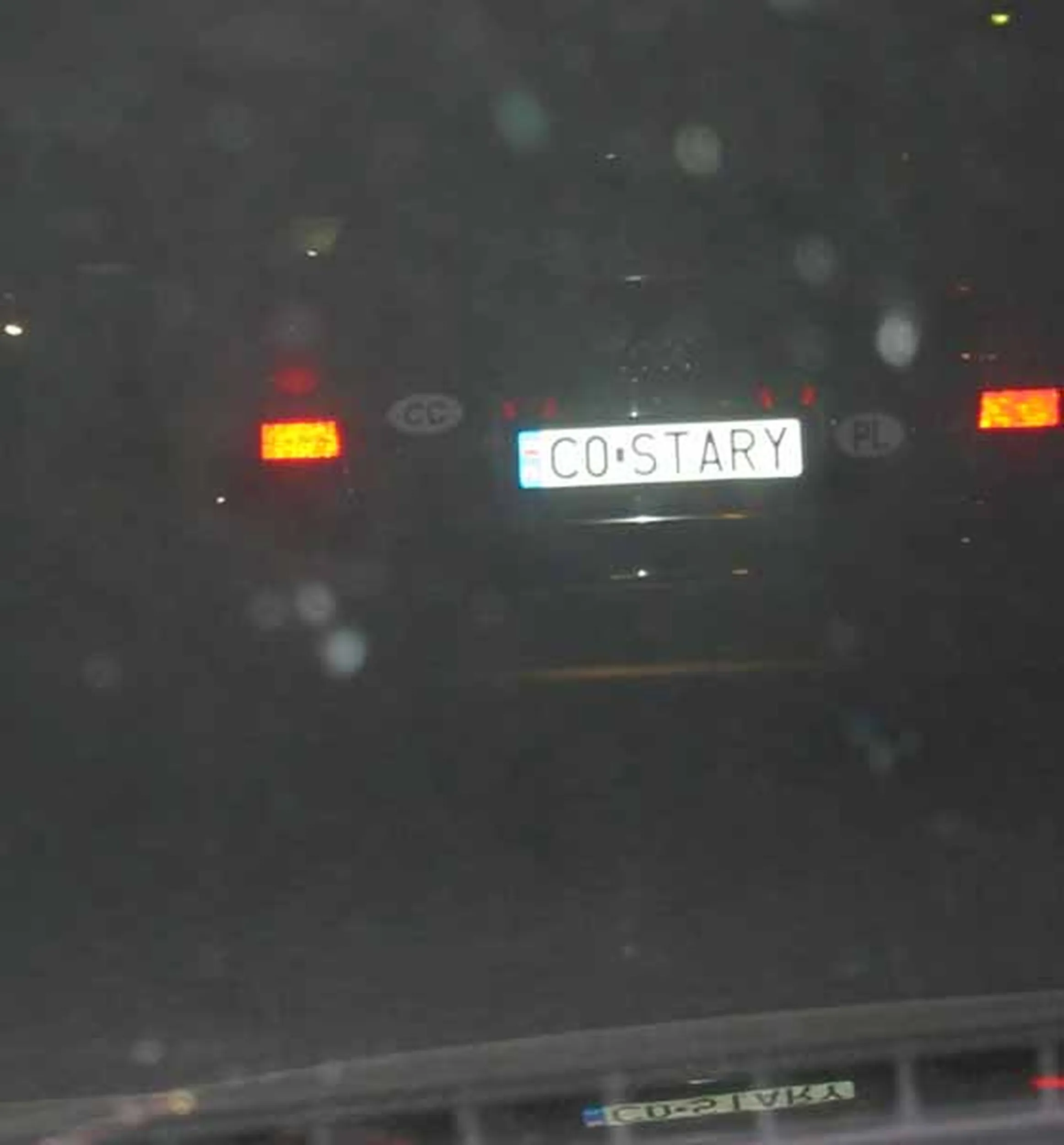 Fajny numer, blacha C0 STARY