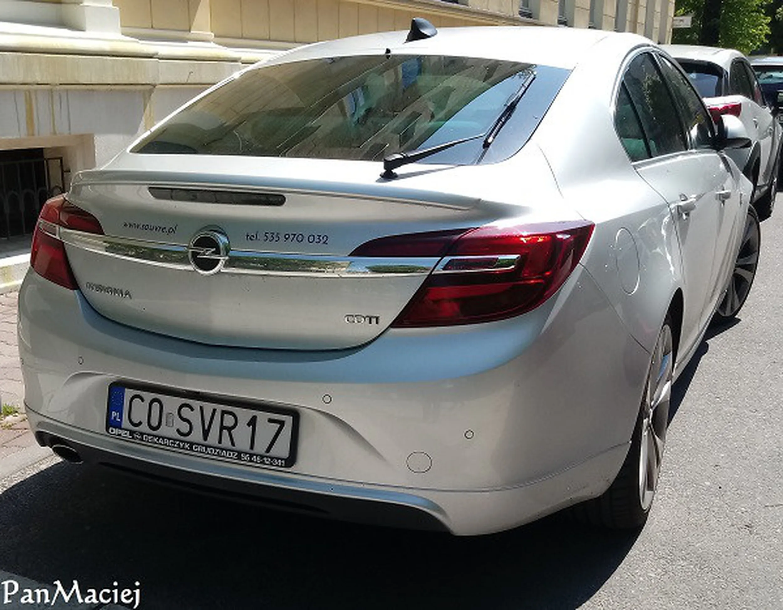 Fajny numer, blacha C0 SVR17