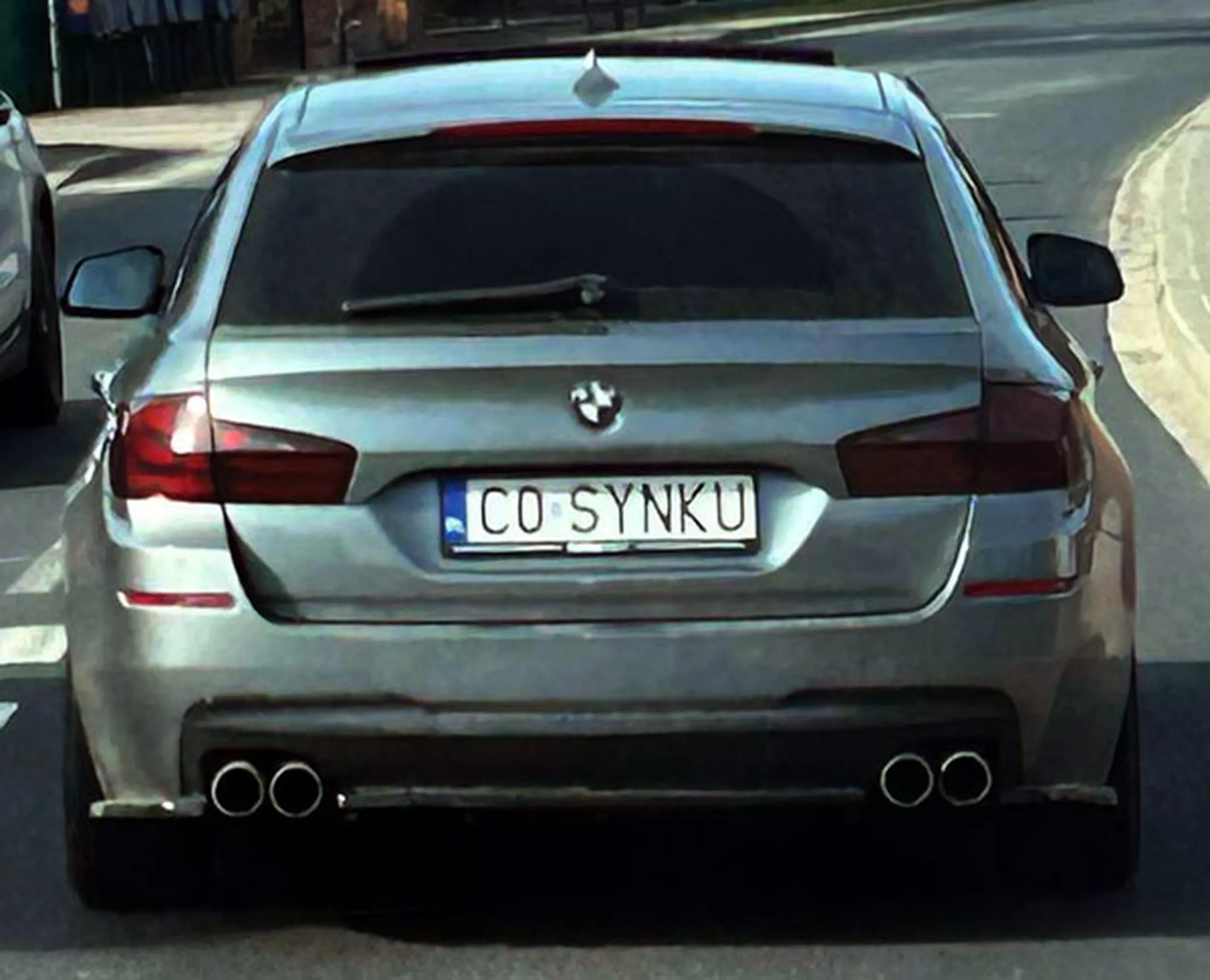 Fajny numer, blacha C0 SYNKU