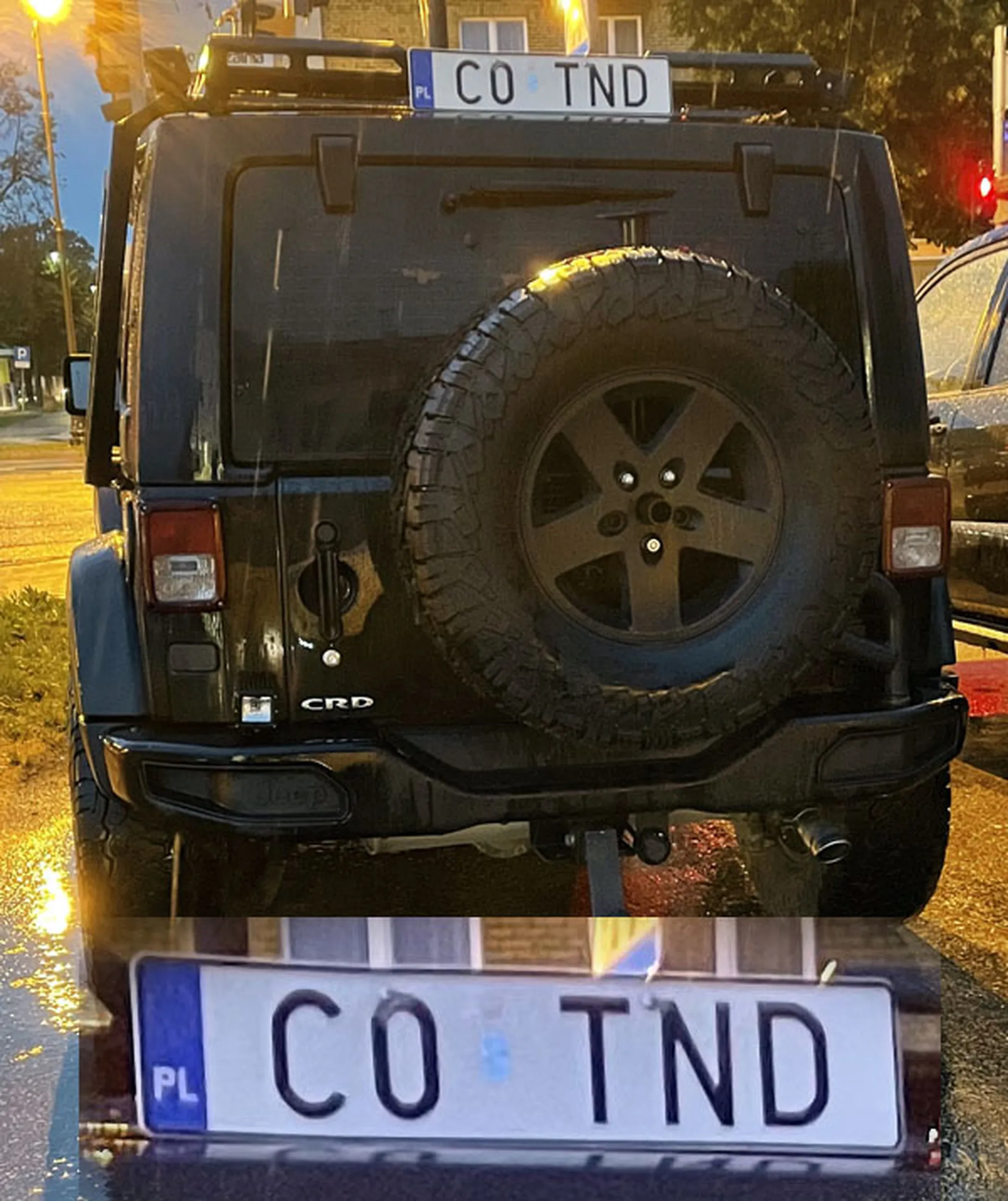 Fajny numer, blacha C0 TND