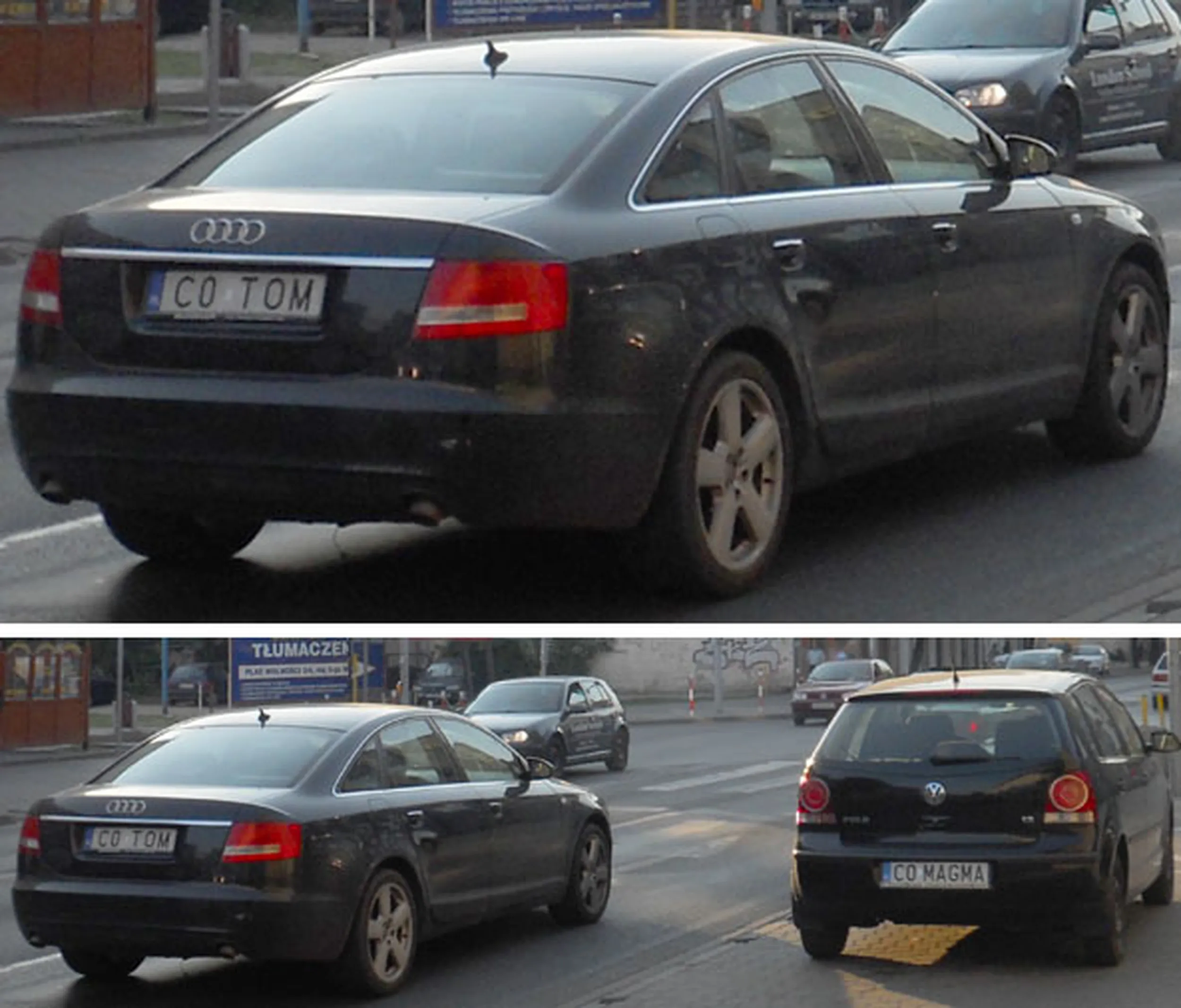 Fajny numer, blacha C0 TOM