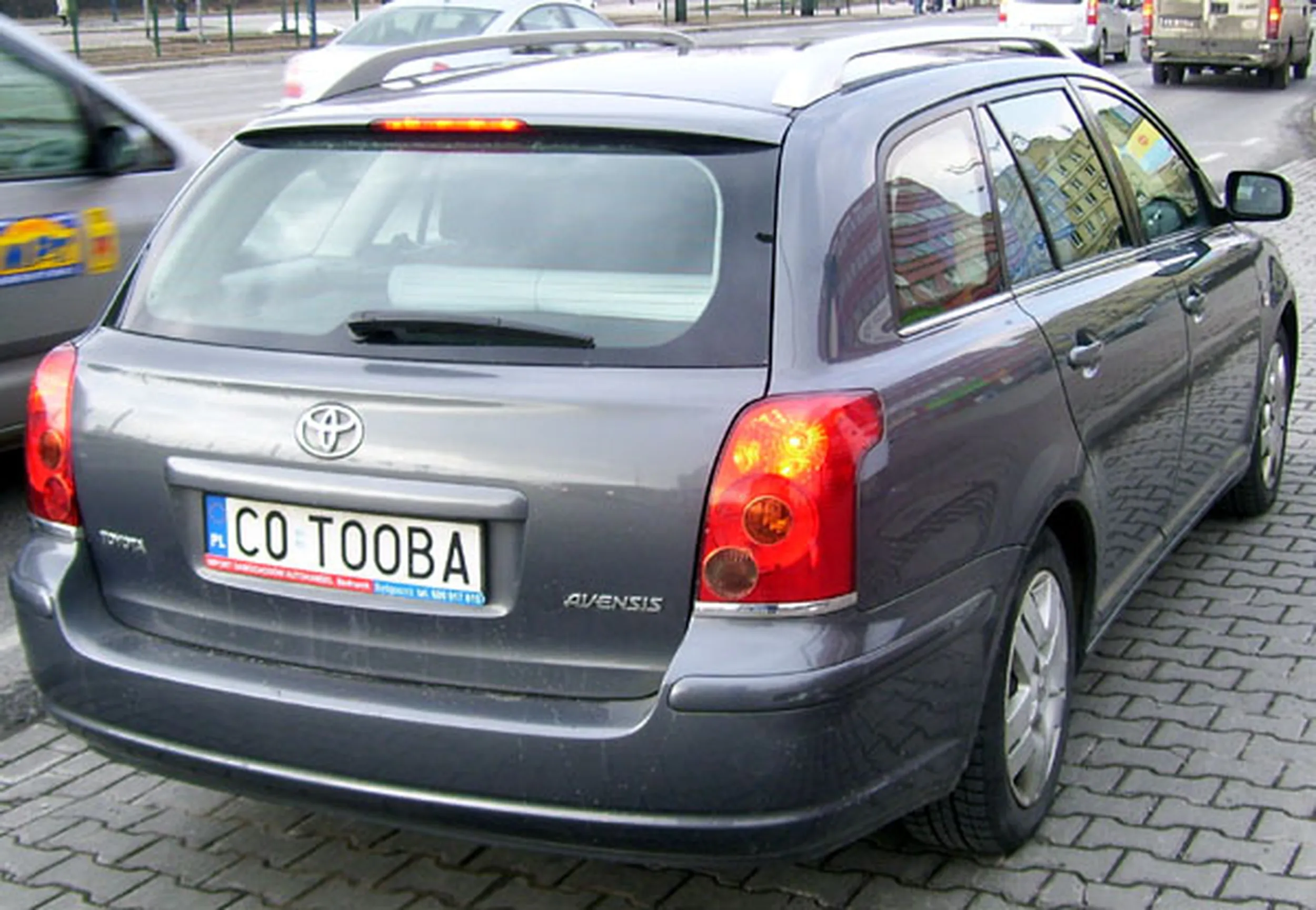 Fajny numer, blacha C0 TOOBA