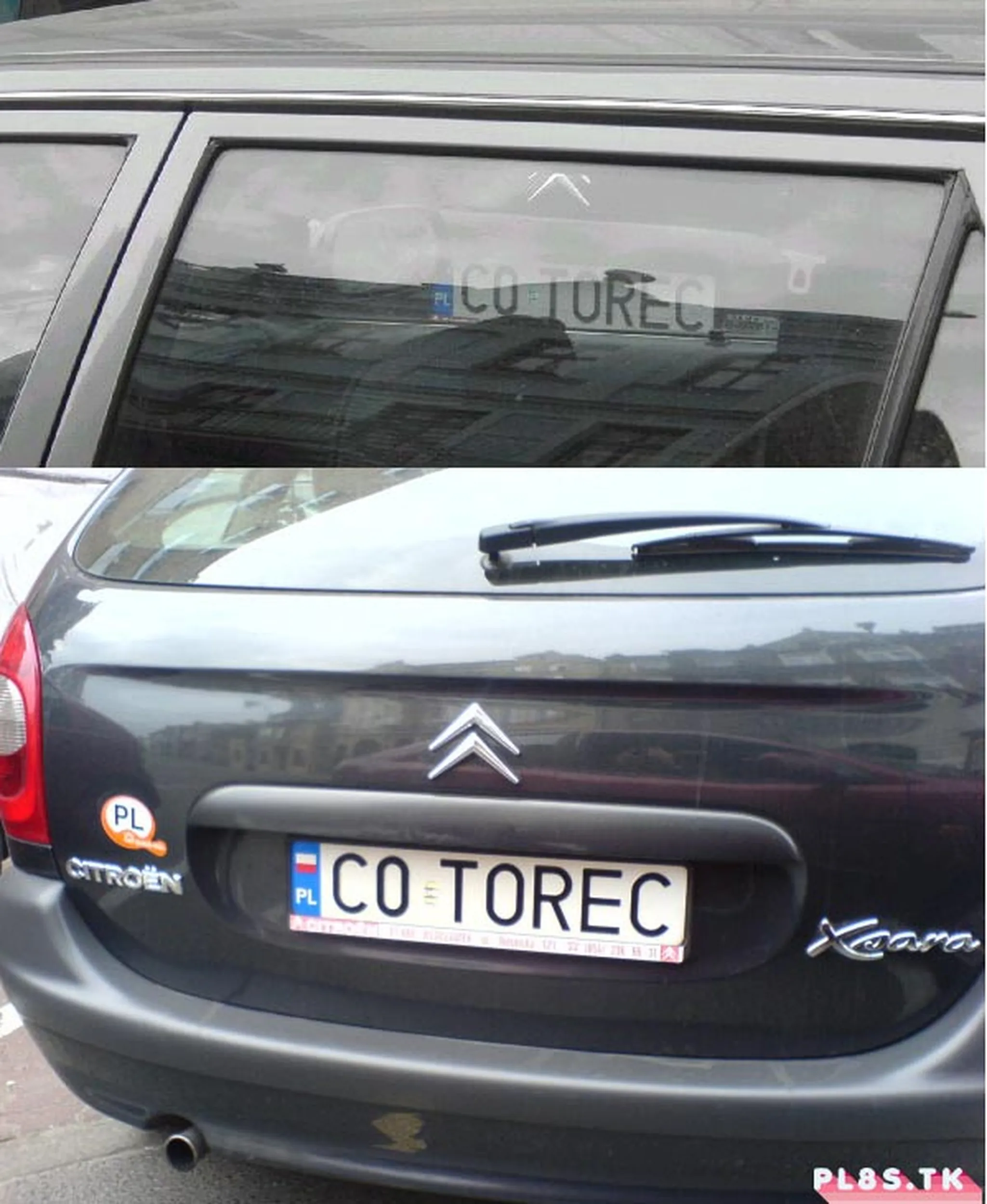 Fajny numer, blacha C0 TOREC