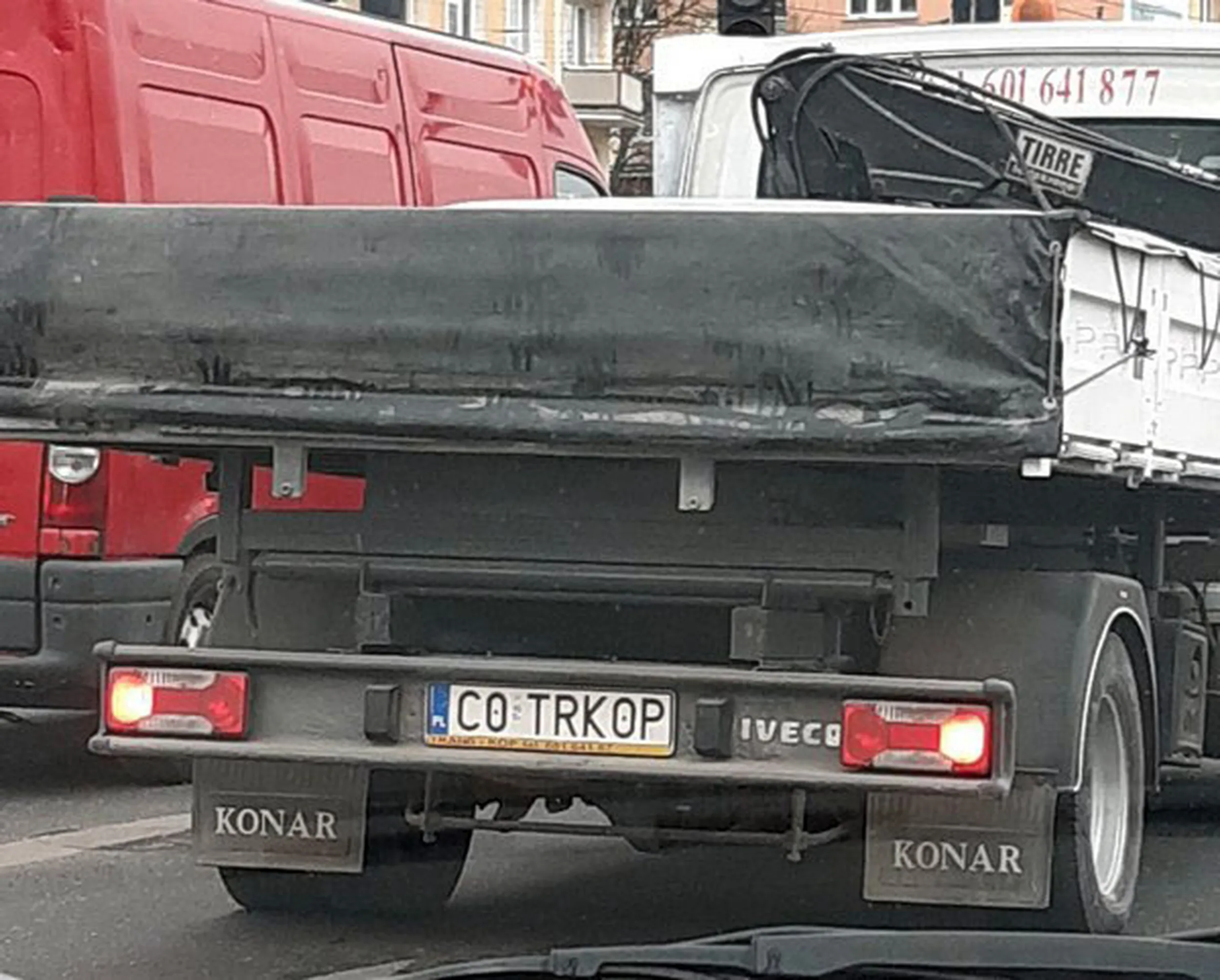 Fajny numer, blacha C0 TRKOP