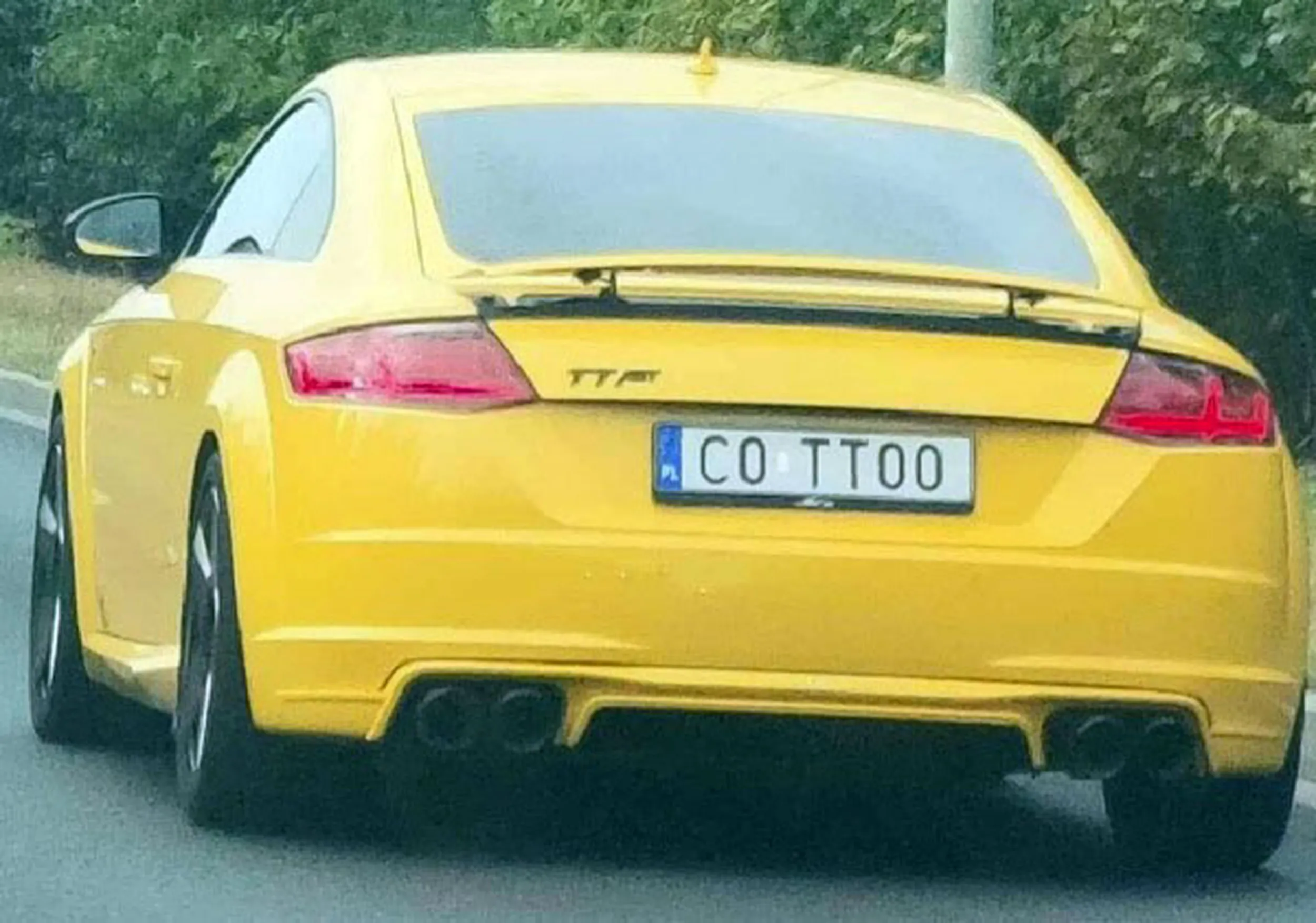 Fajny numer, blacha C0 TT00