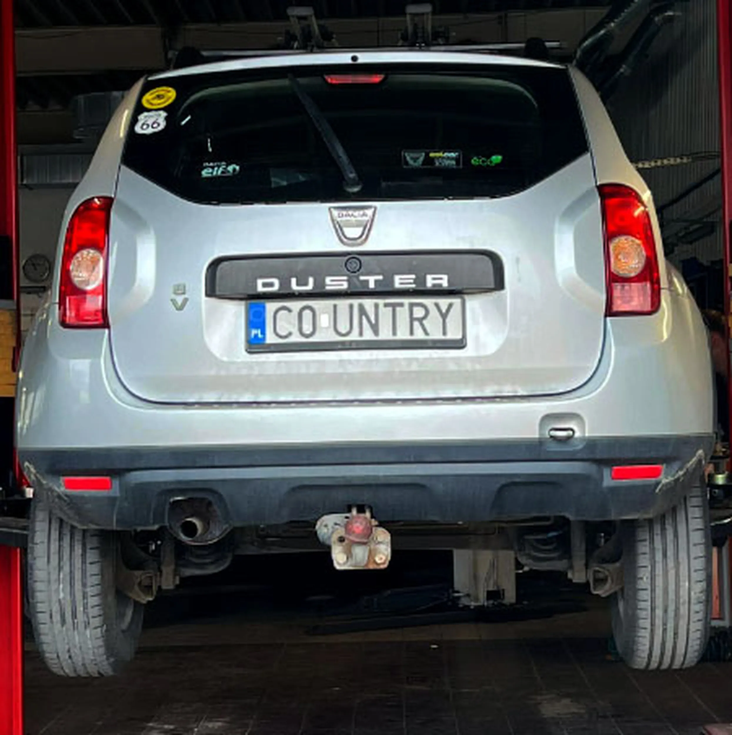 Fajny numer, blacha C0 UNTRY