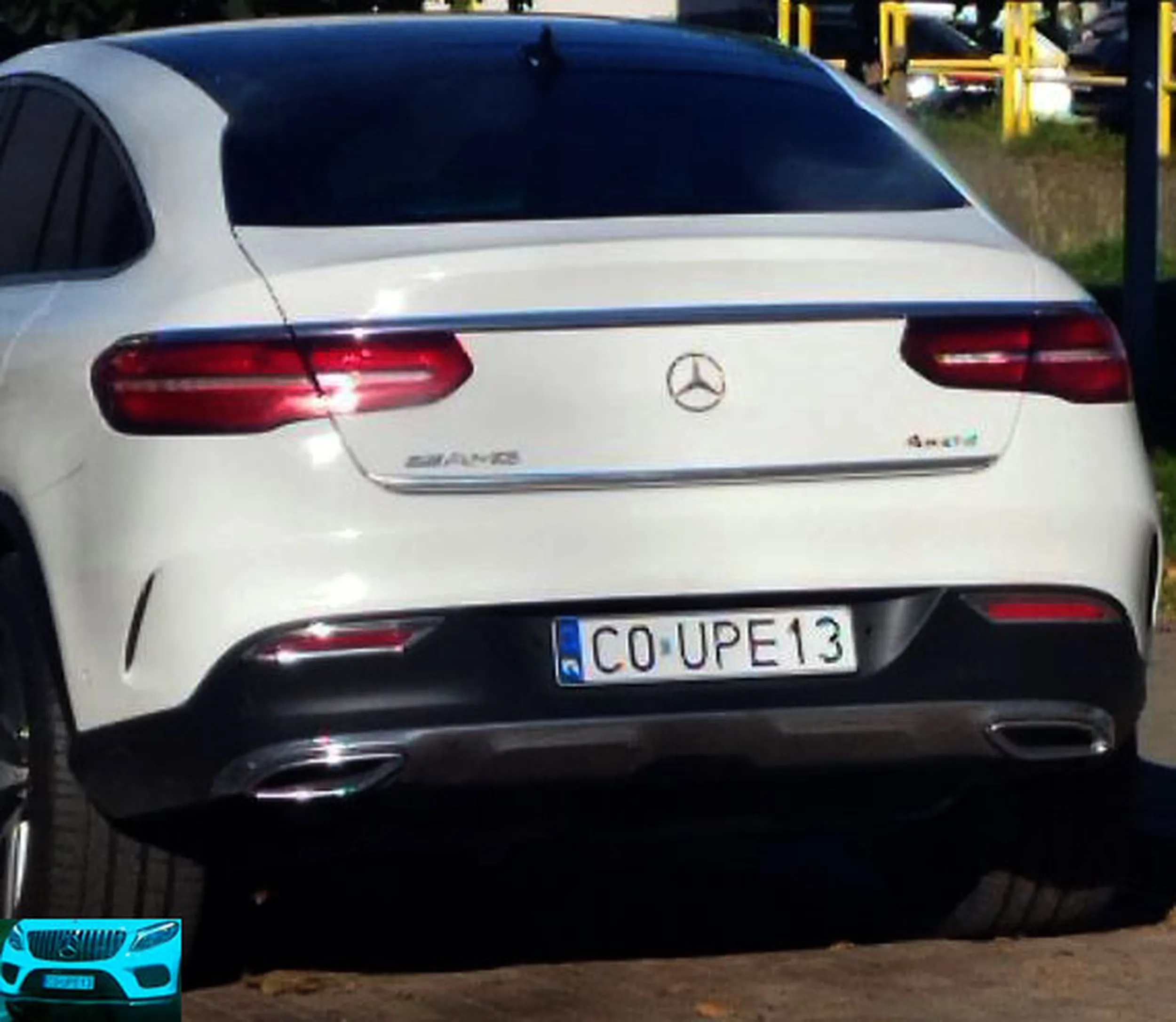 Fajny numer, blacha C0 UPE13