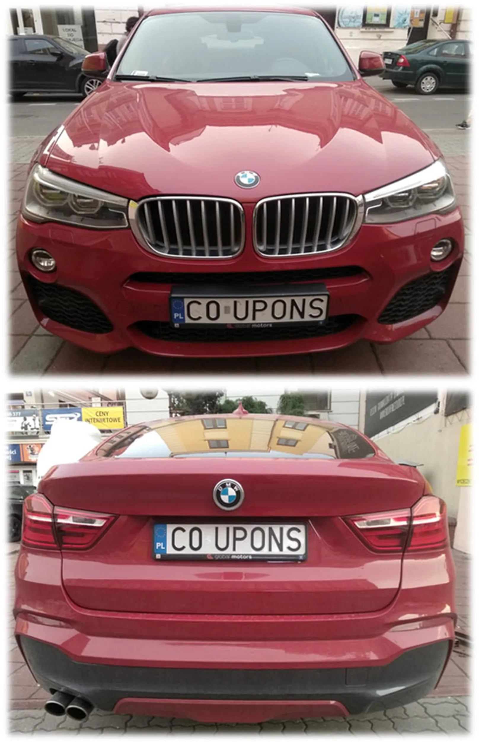 Fajny numer, blacha C0 UPONS