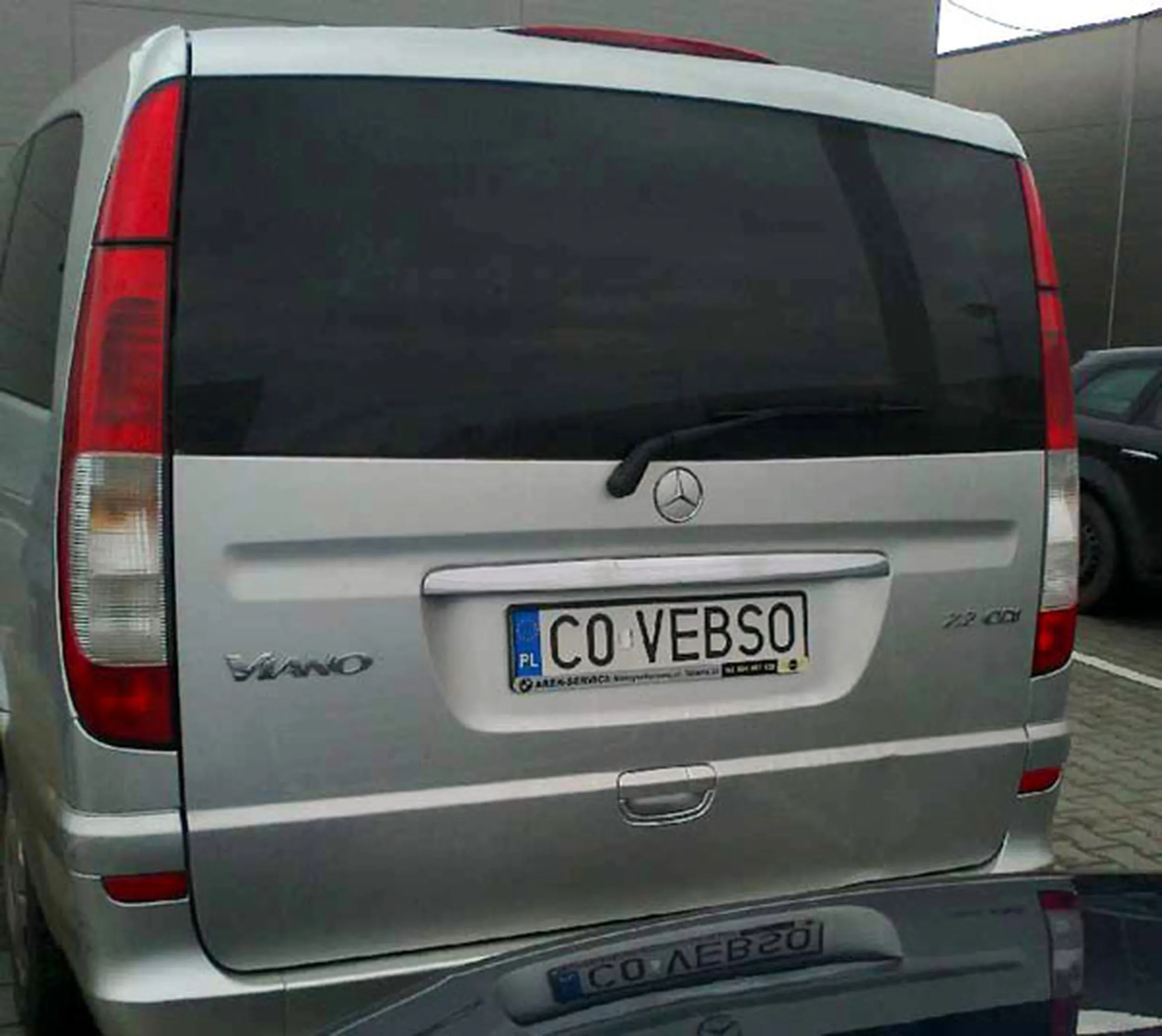 Fajny numer, blacha C0 VEBSO