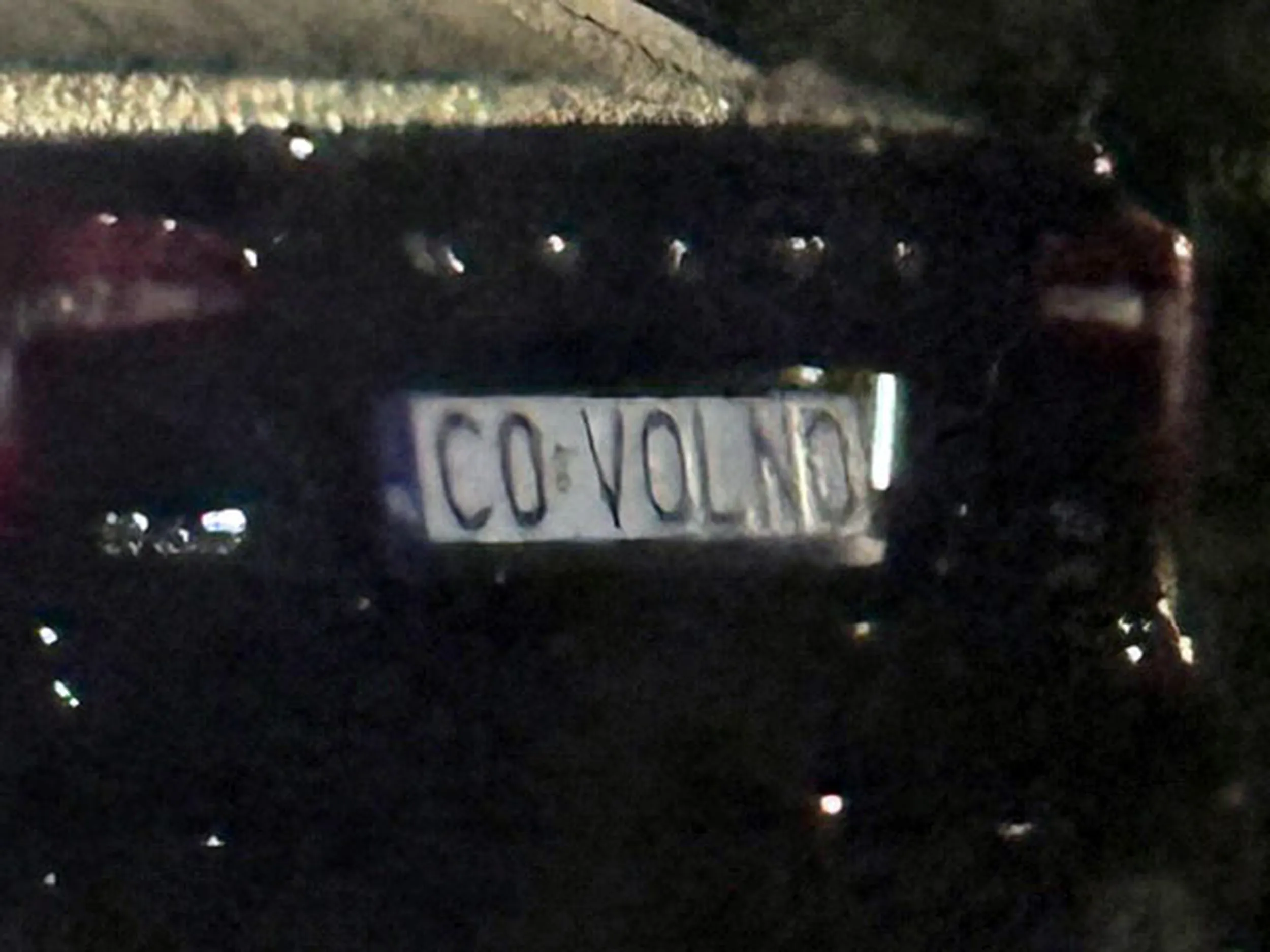 Fajny numer, blacha C0 VOLNO