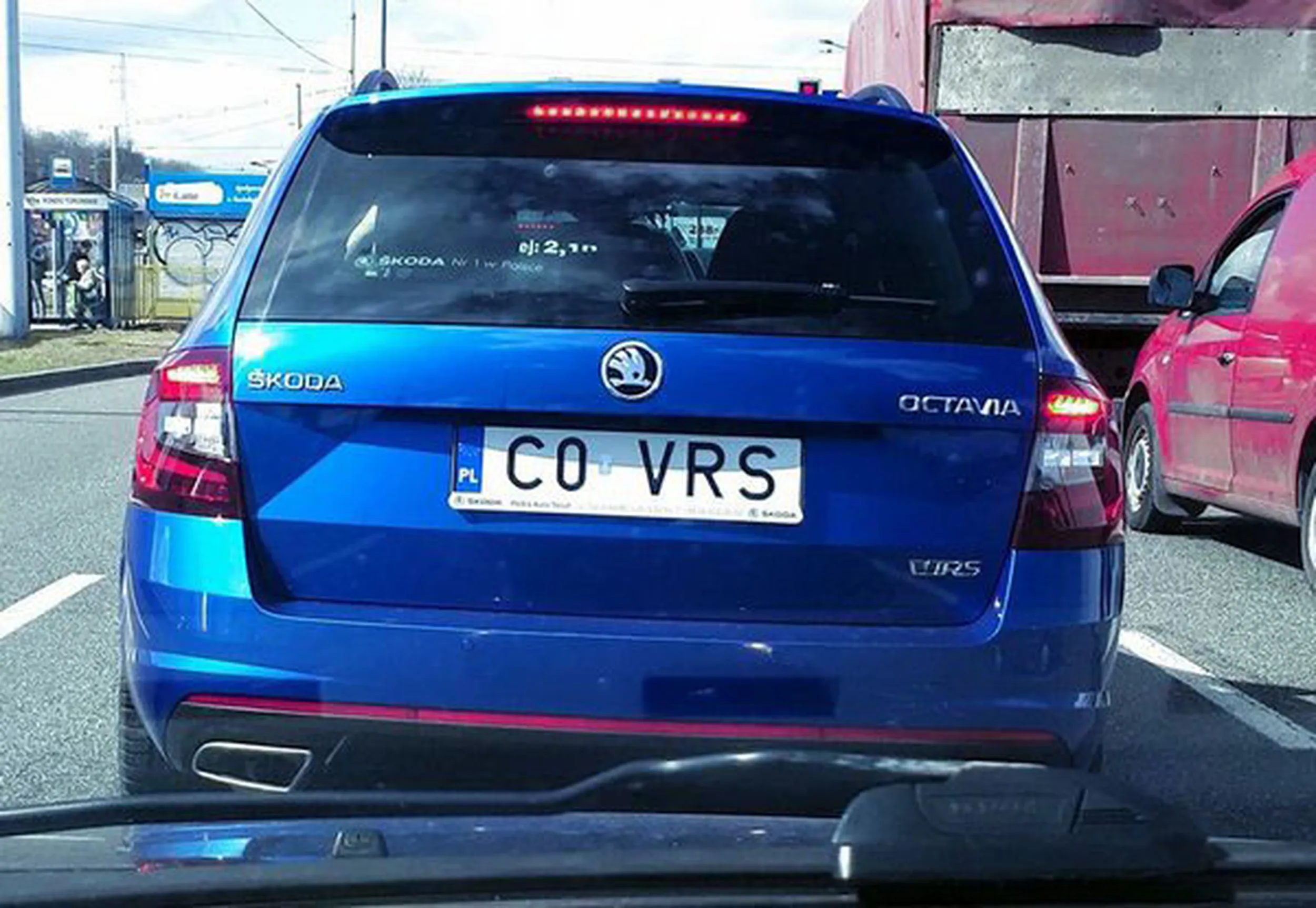 Fajny numer, blacha C0 VRS