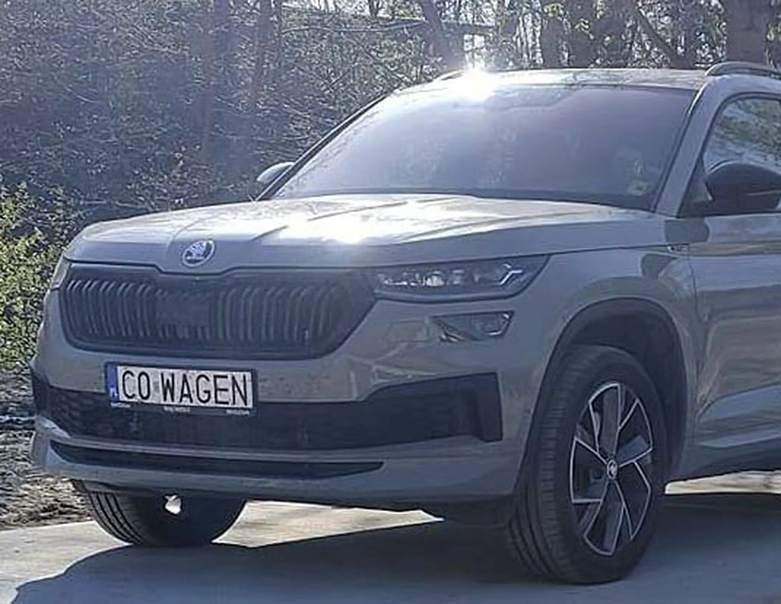 Fajny numer, blacha C0 WAGEN