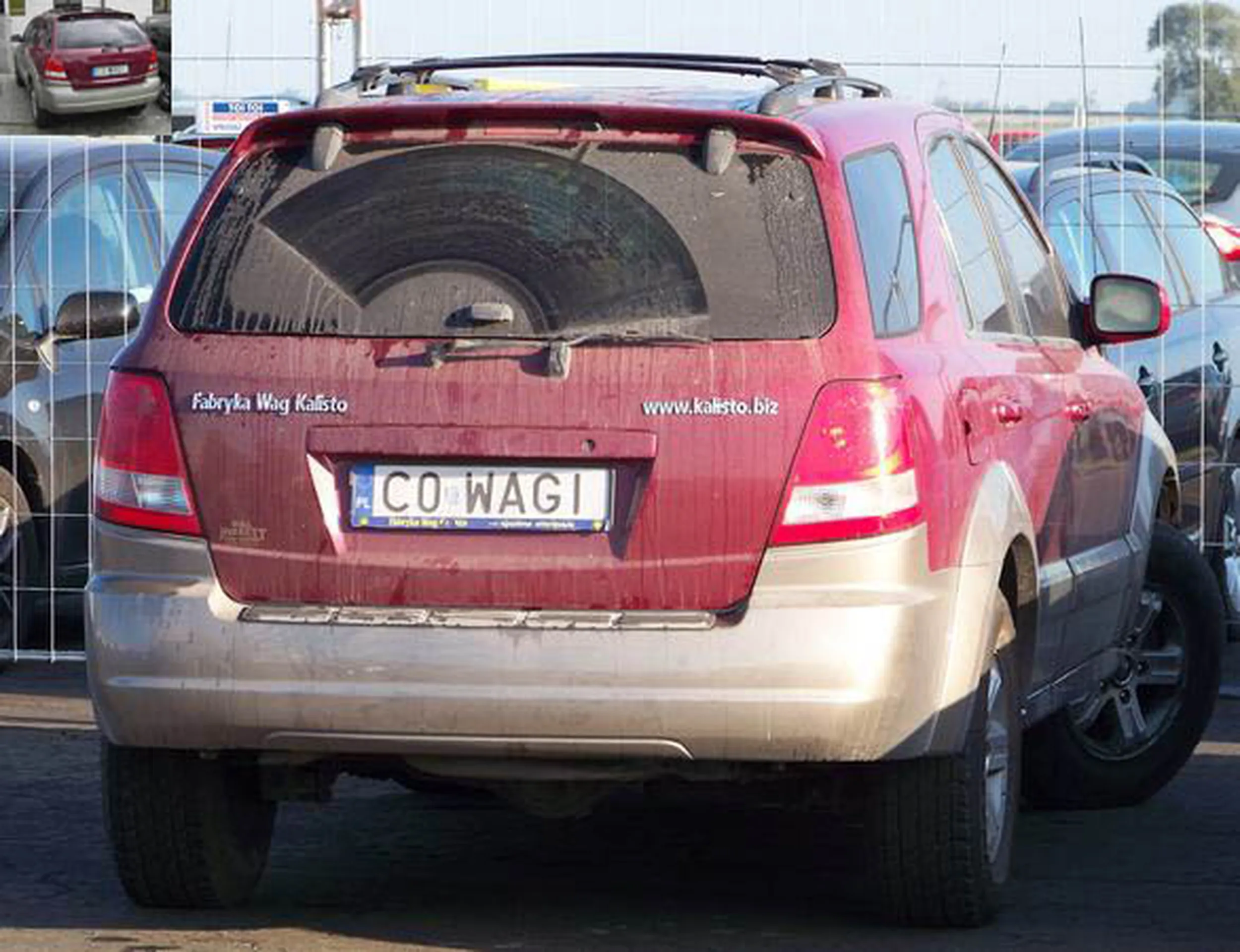 Fajny numer, blacha C0 WAGI