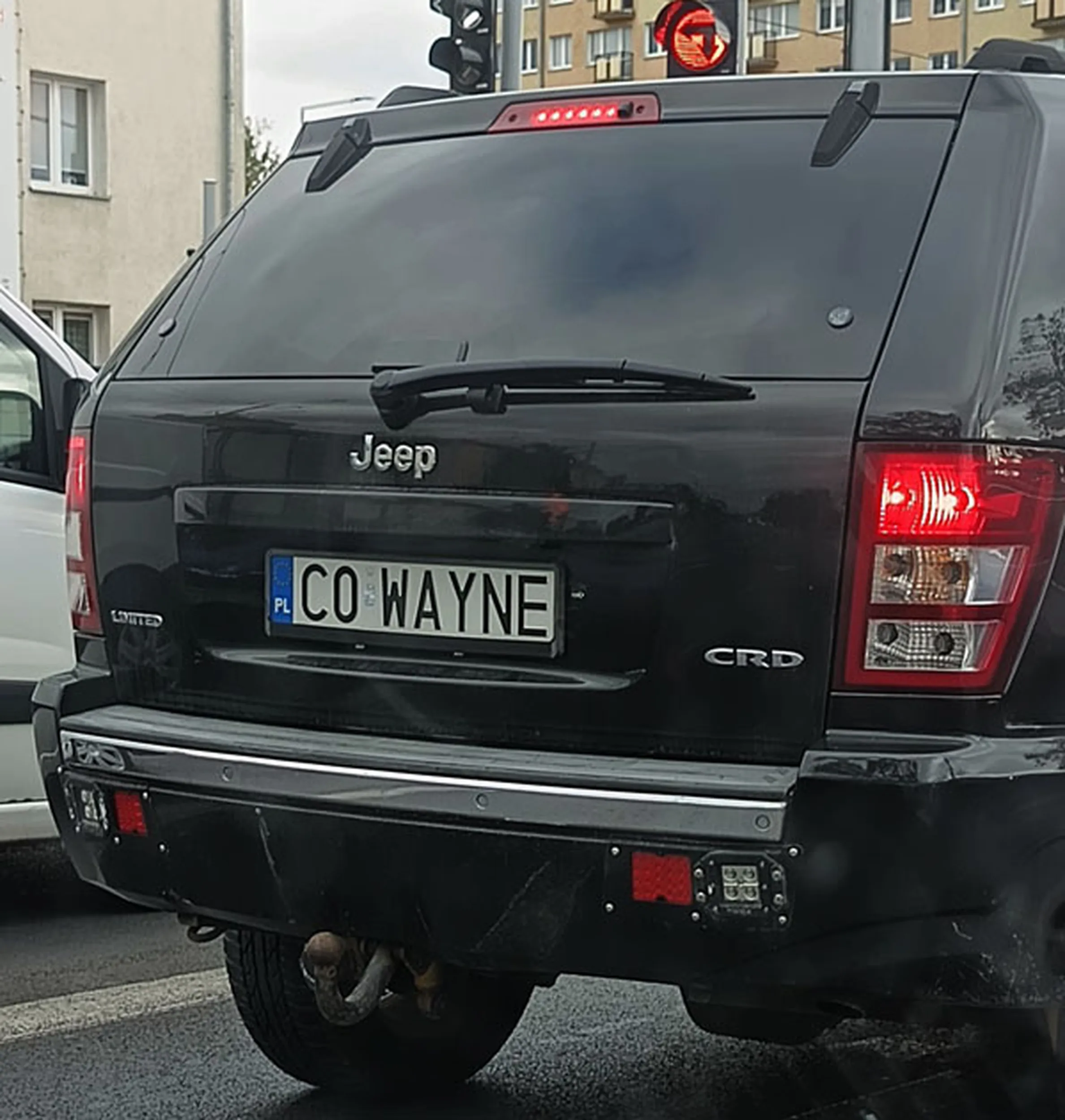 Fajny numer, blacha C0 WAYNE