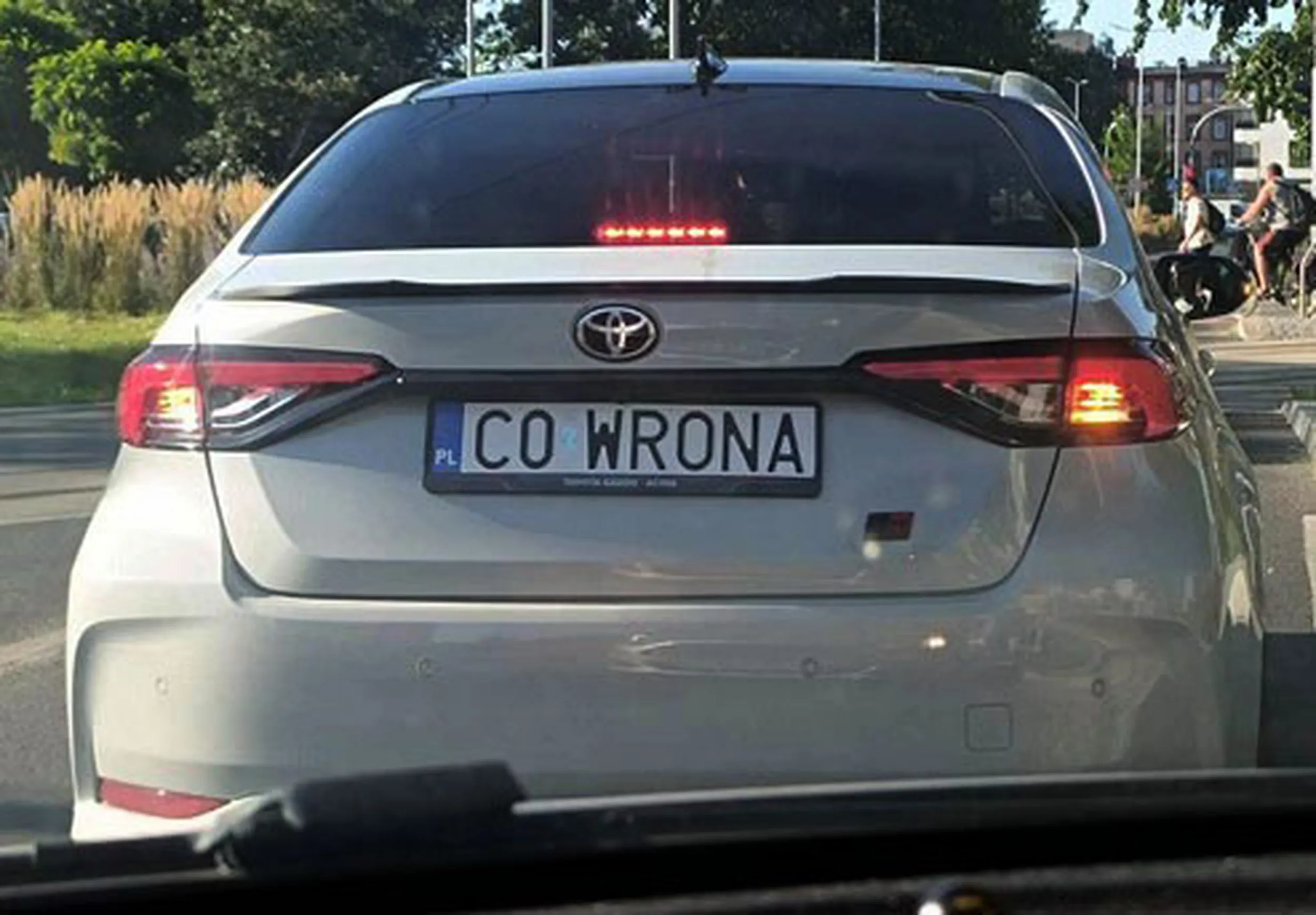 Fajny numer, blacha C0 WRONA