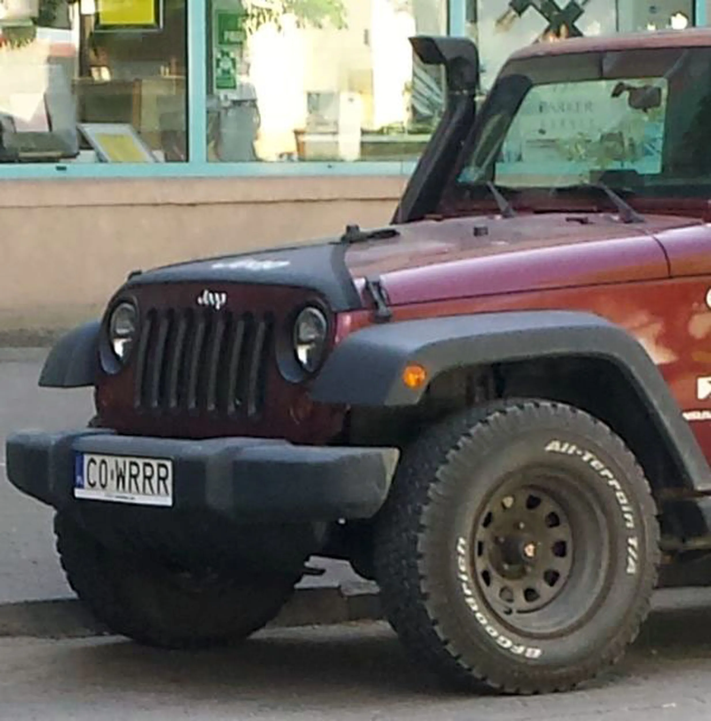 Fajny numer, blacha C0 WRRR