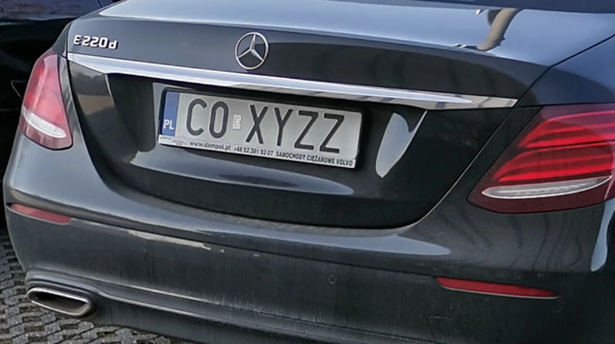 Fajny numer, blacha C0 XYZZ