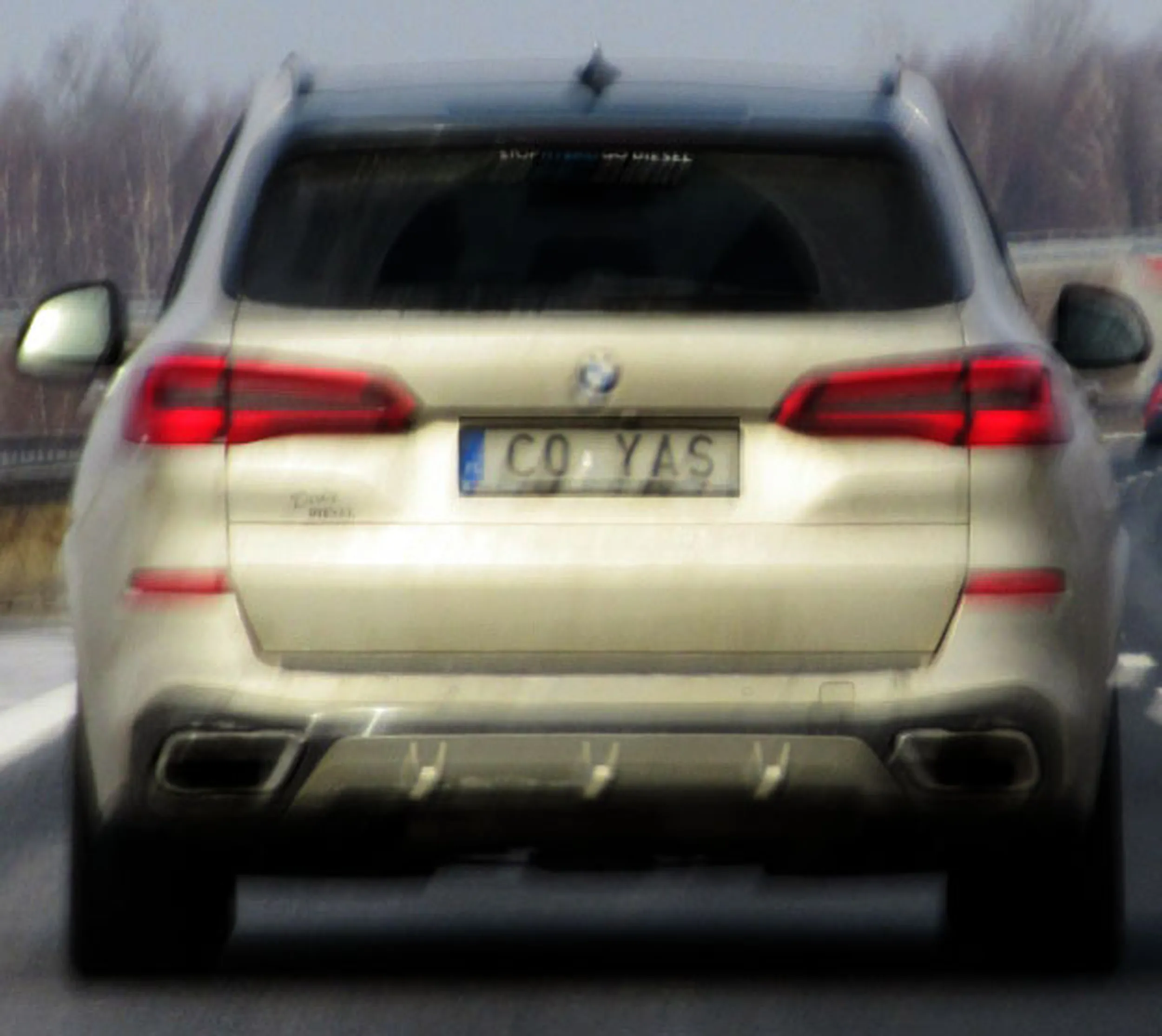 Fajny numer, blacha C0 YAS