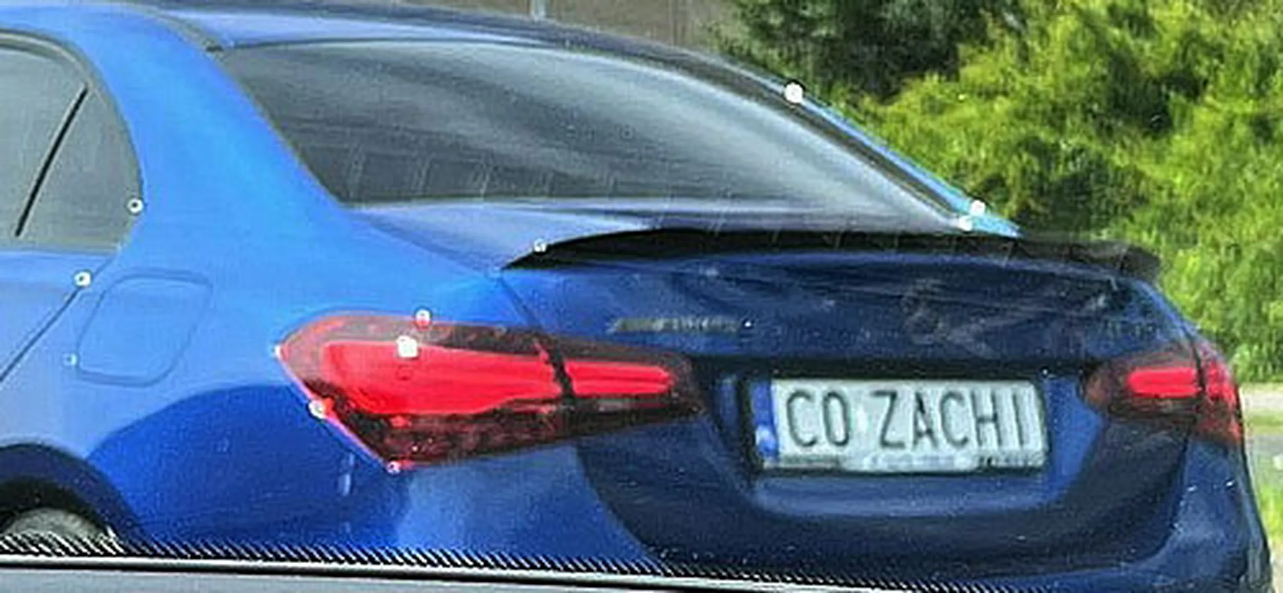 Fajny numer, blacha C0 ZACHI