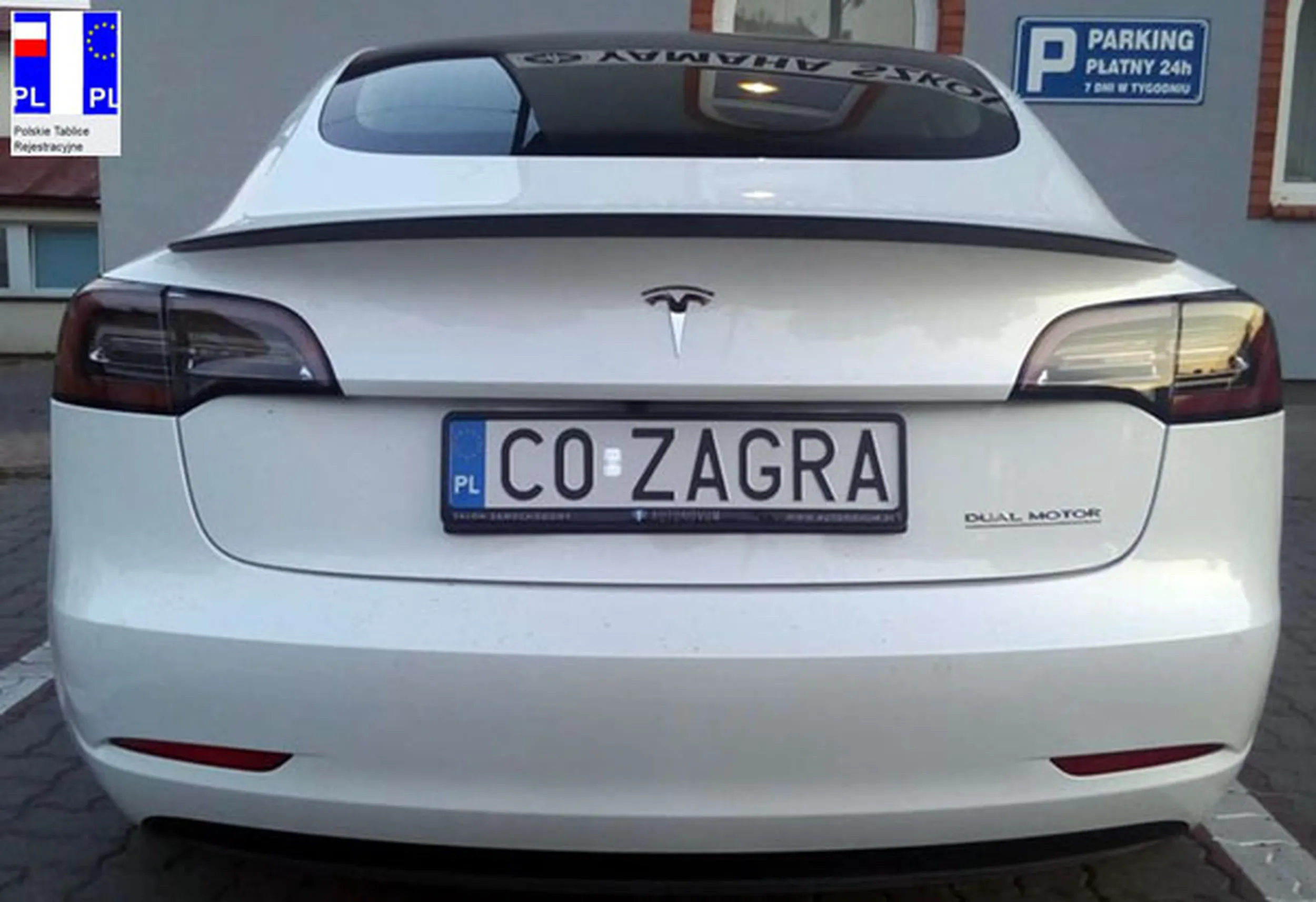 Fajny numer, blacha C0 ZAGRA