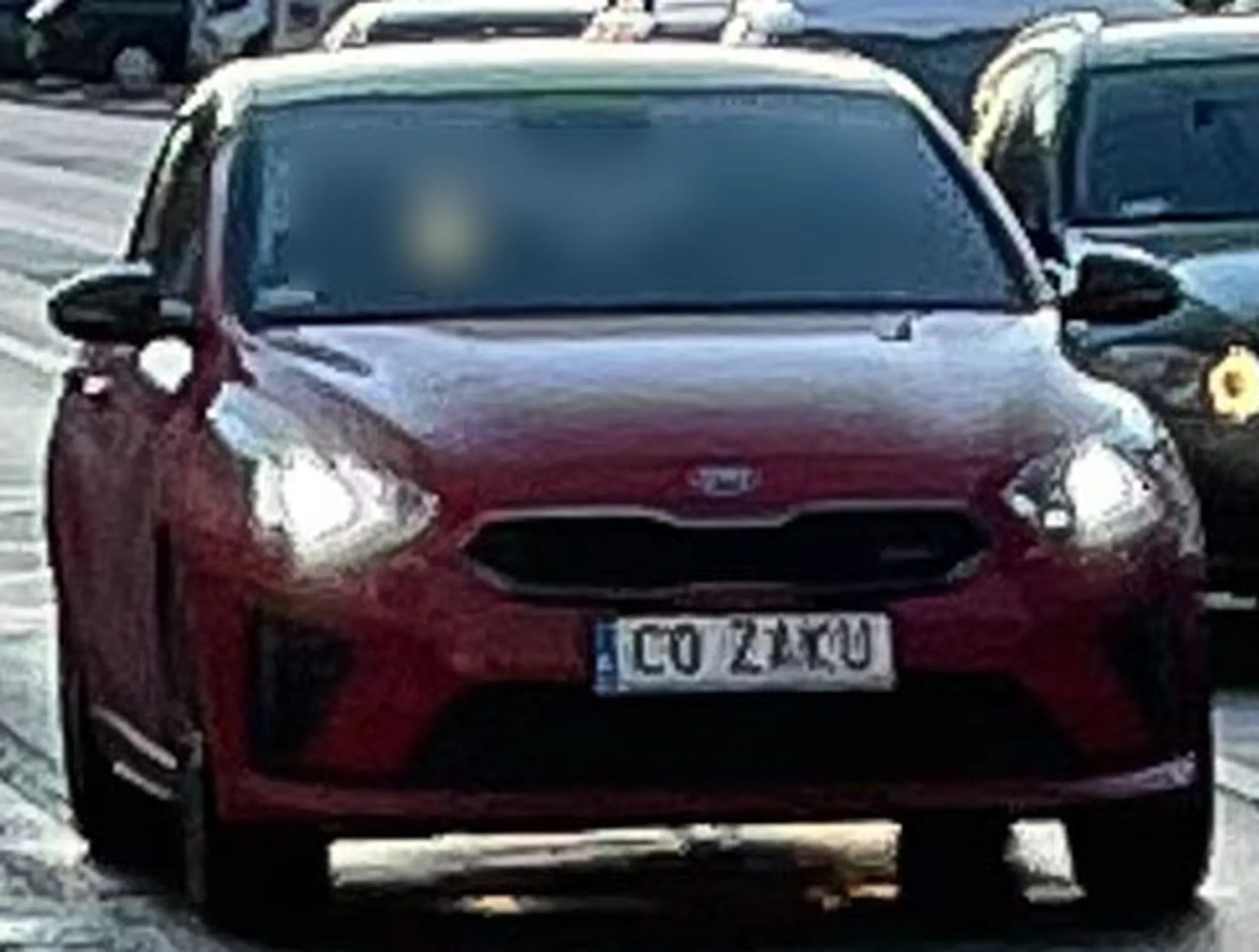 Fajny numer, blacha C0 ZAKU