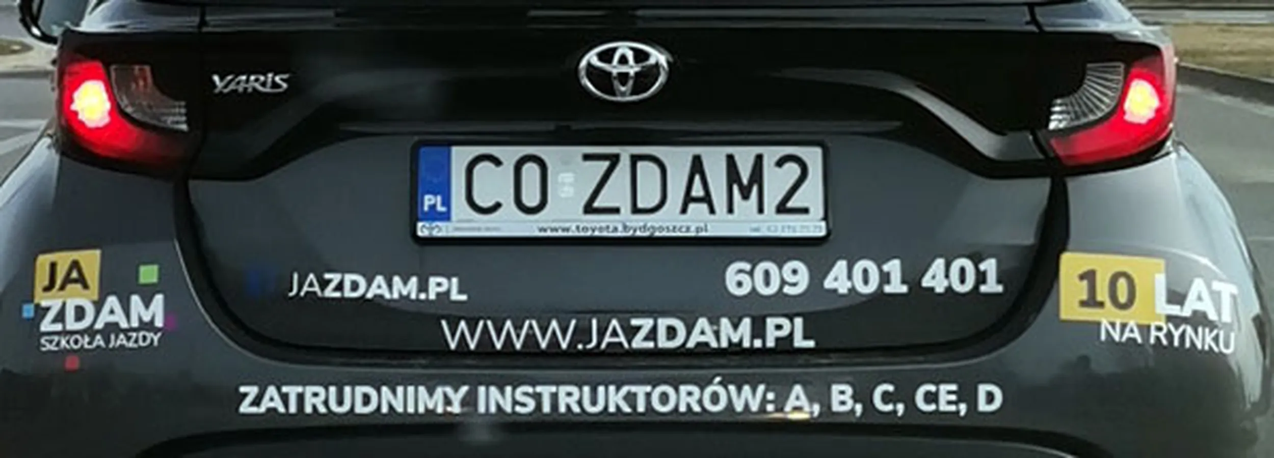 Fajny numer, blacha C0 ZDAM2