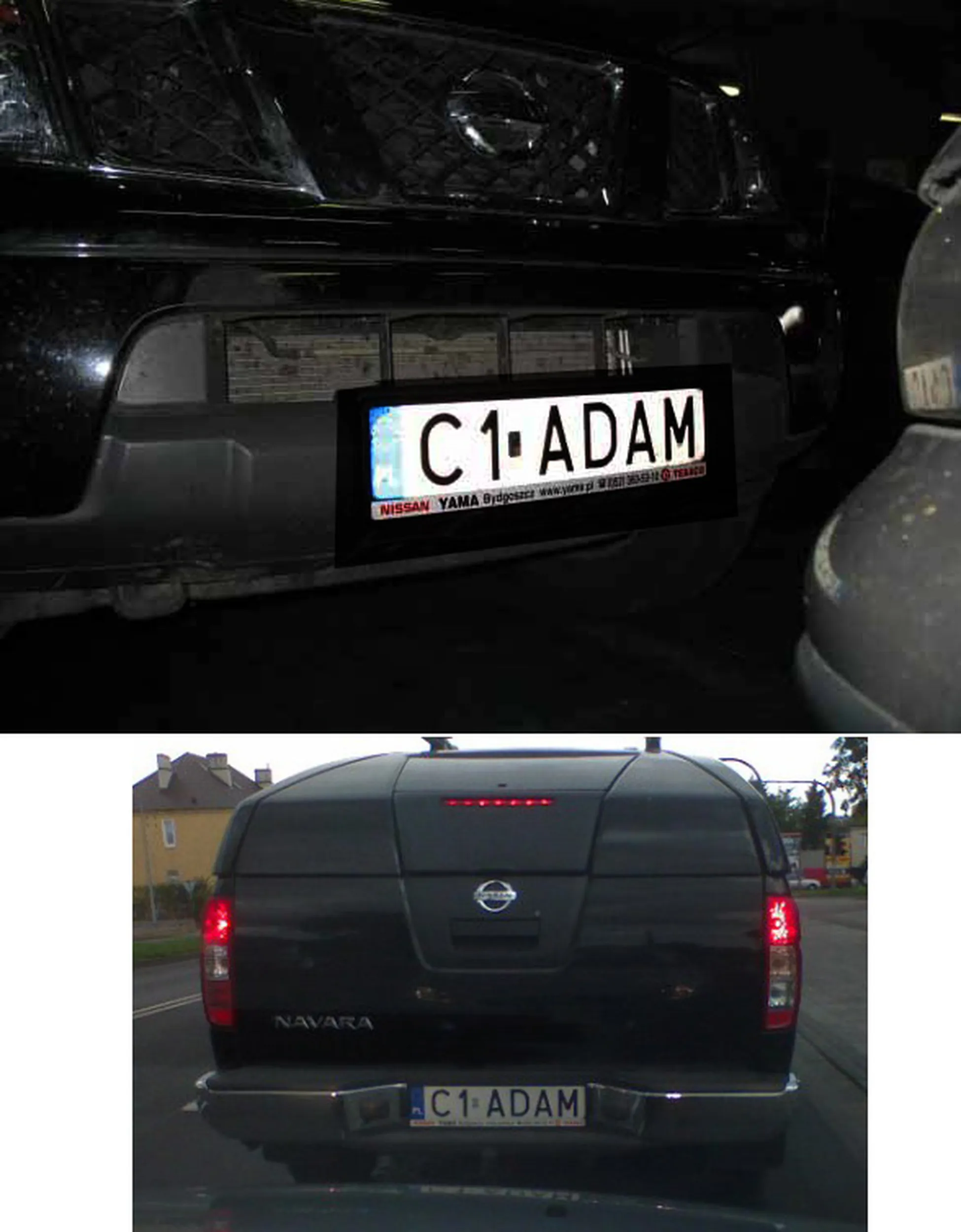 Fajny numer, blacha C1 ADAM