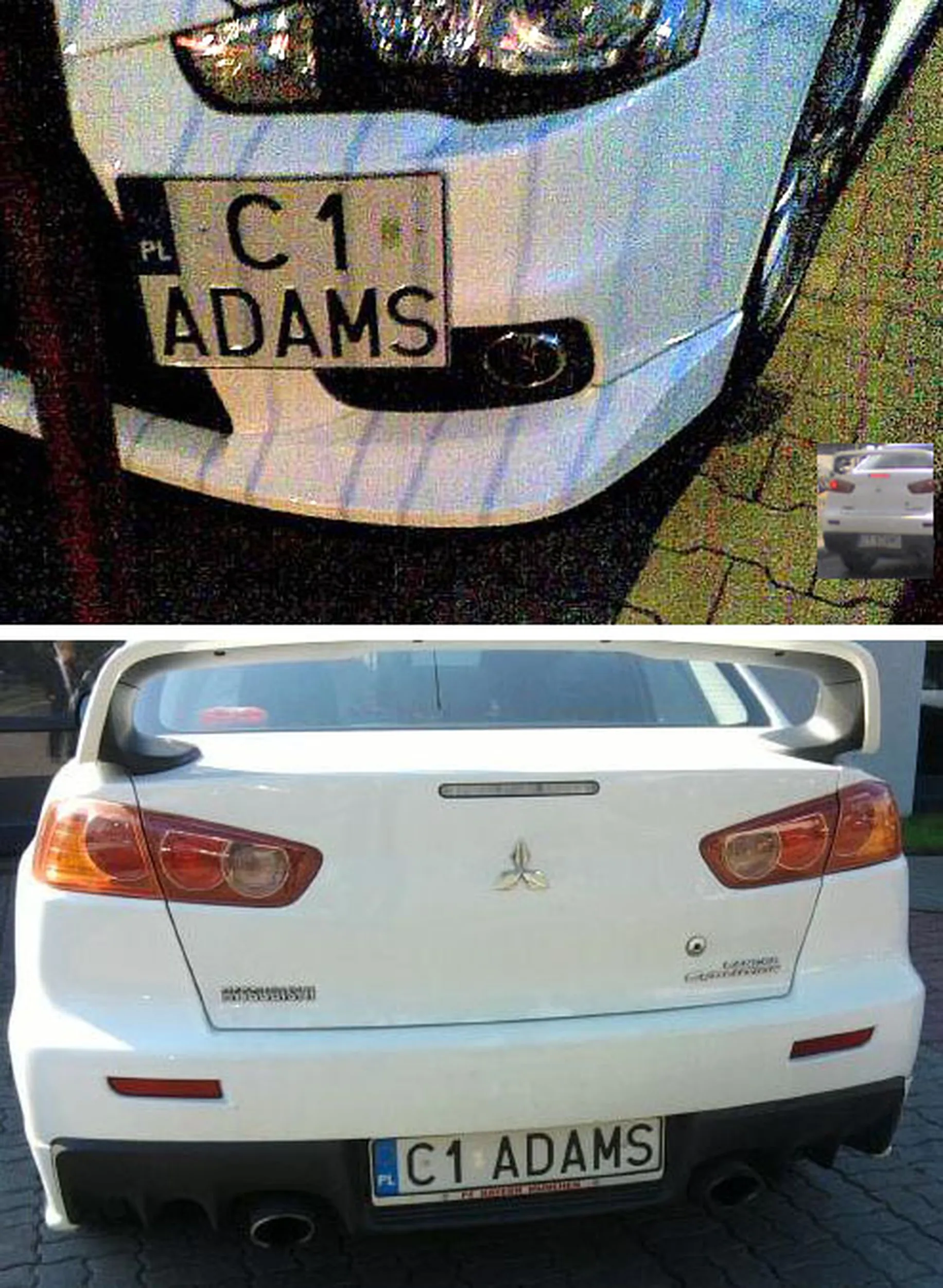 Fajny numer, blacha C1 ADAMS