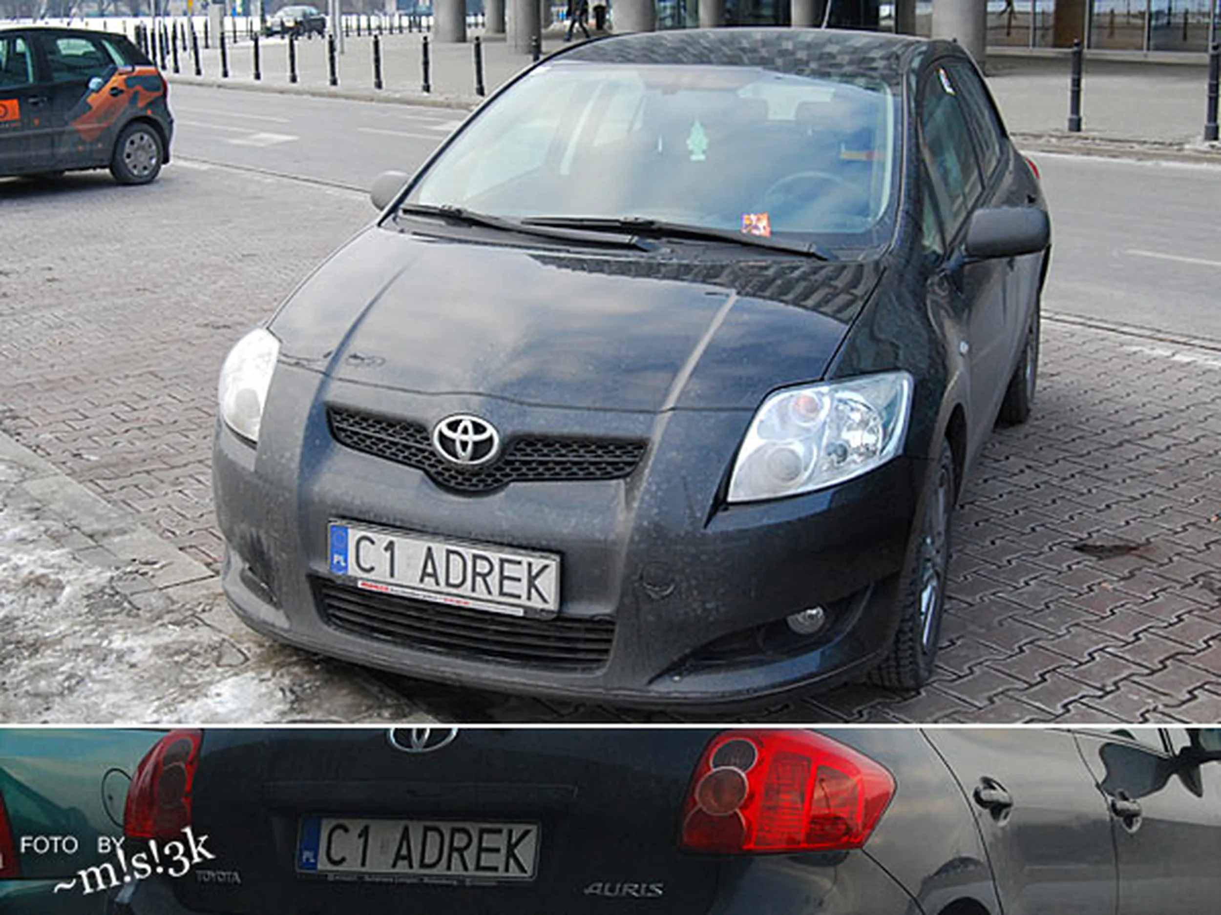 Fajny numer, blacha C1 ADREK