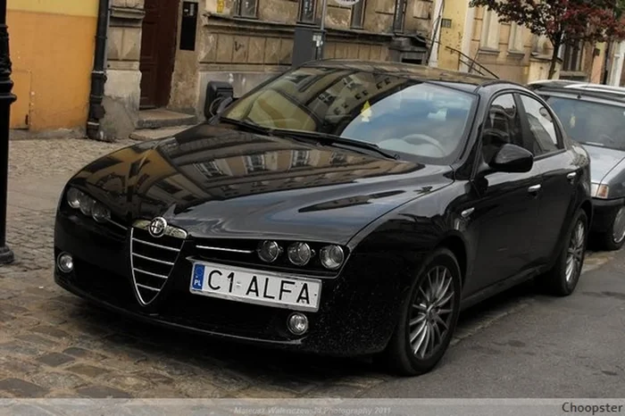 Fajny numer, blacha C1 ALFA