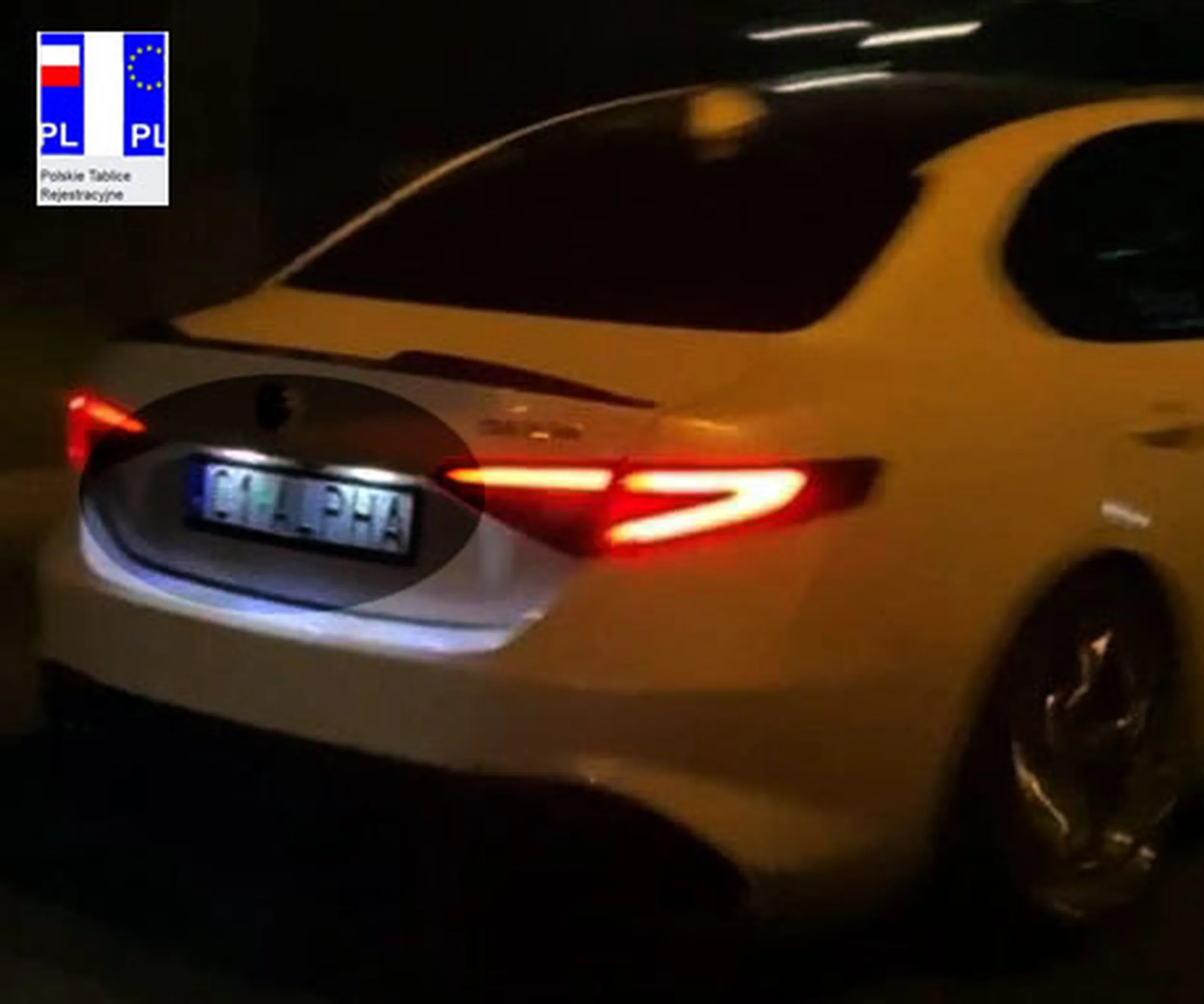 Fajny numer, blacha C1 ALPHA