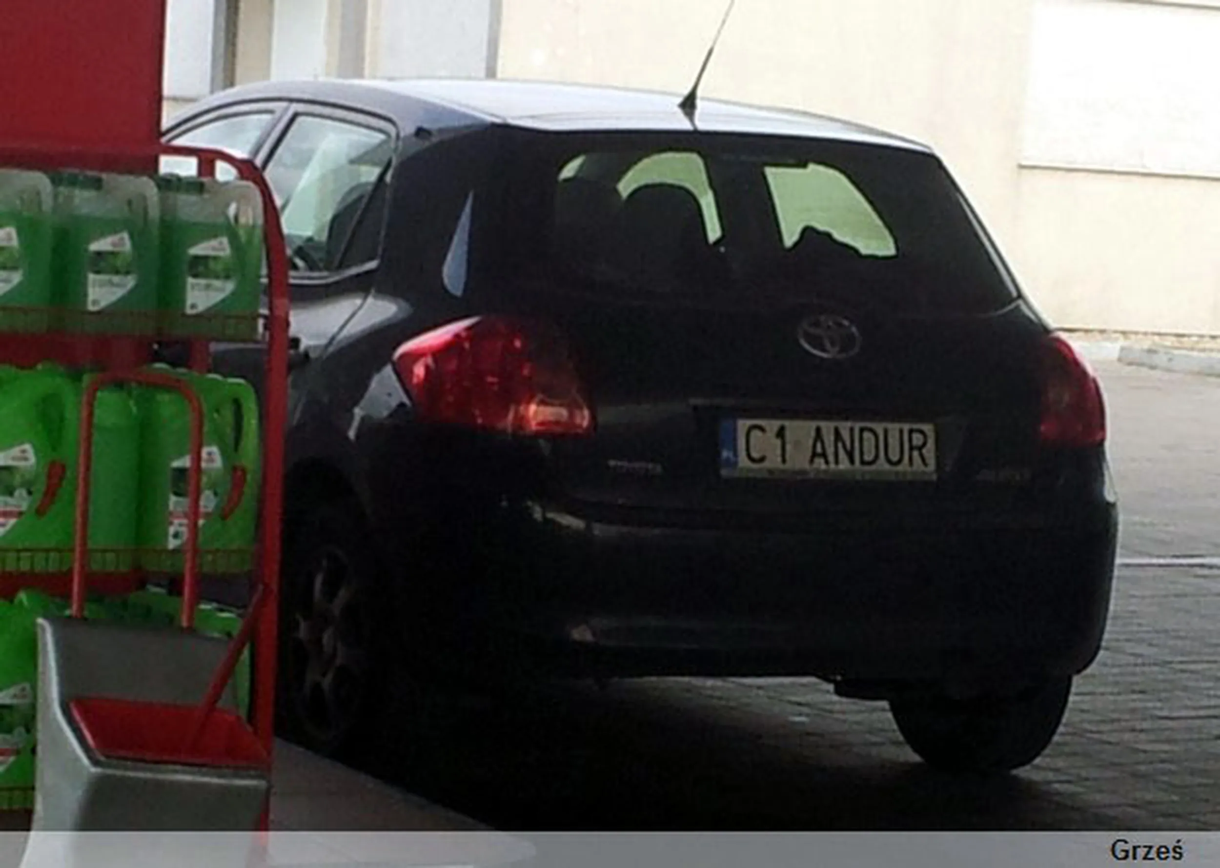 Fajny numer, blacha C1 ANDUR